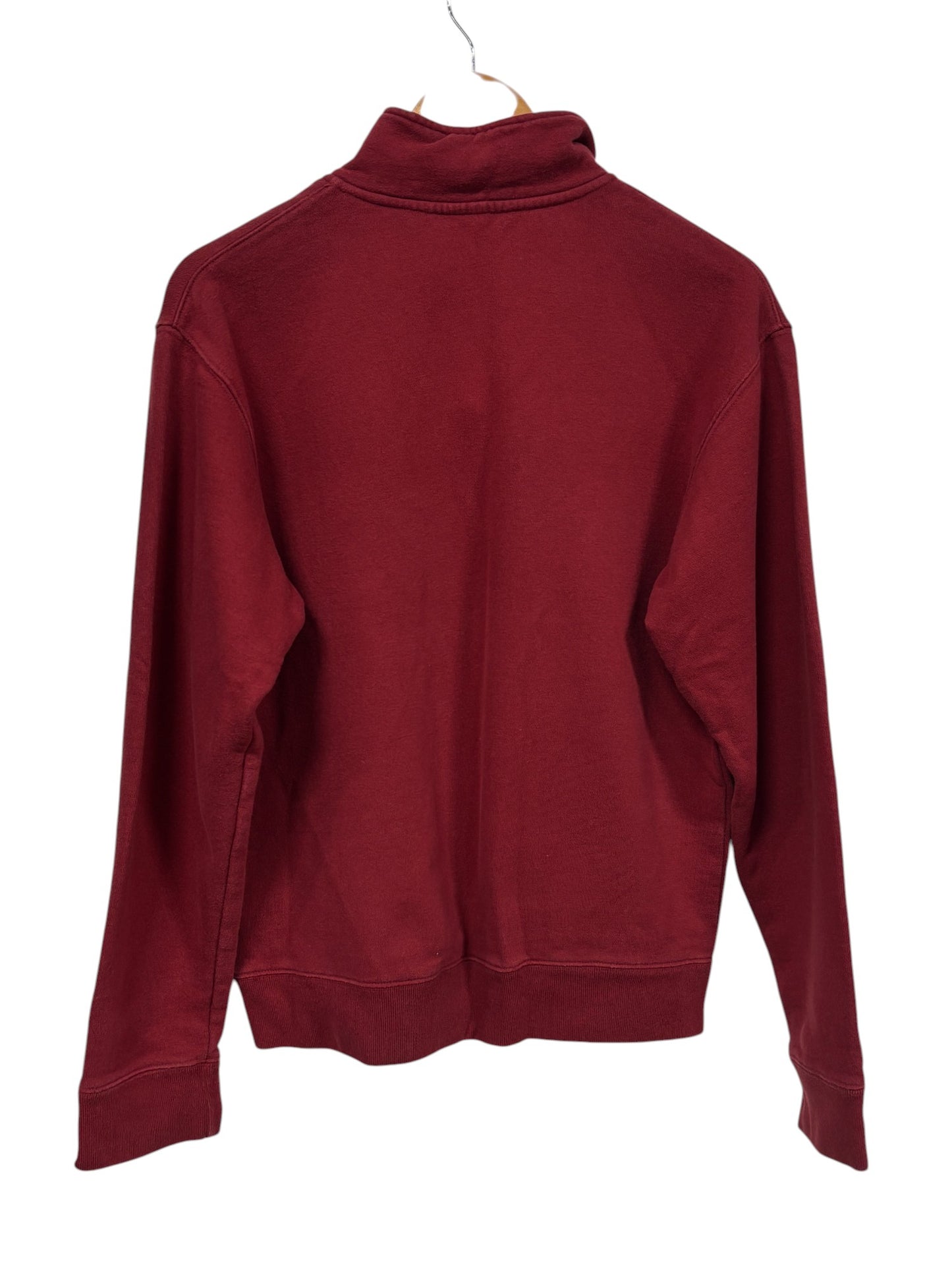 Vintage GAP Red Quarter Zip Sweater Size Small
