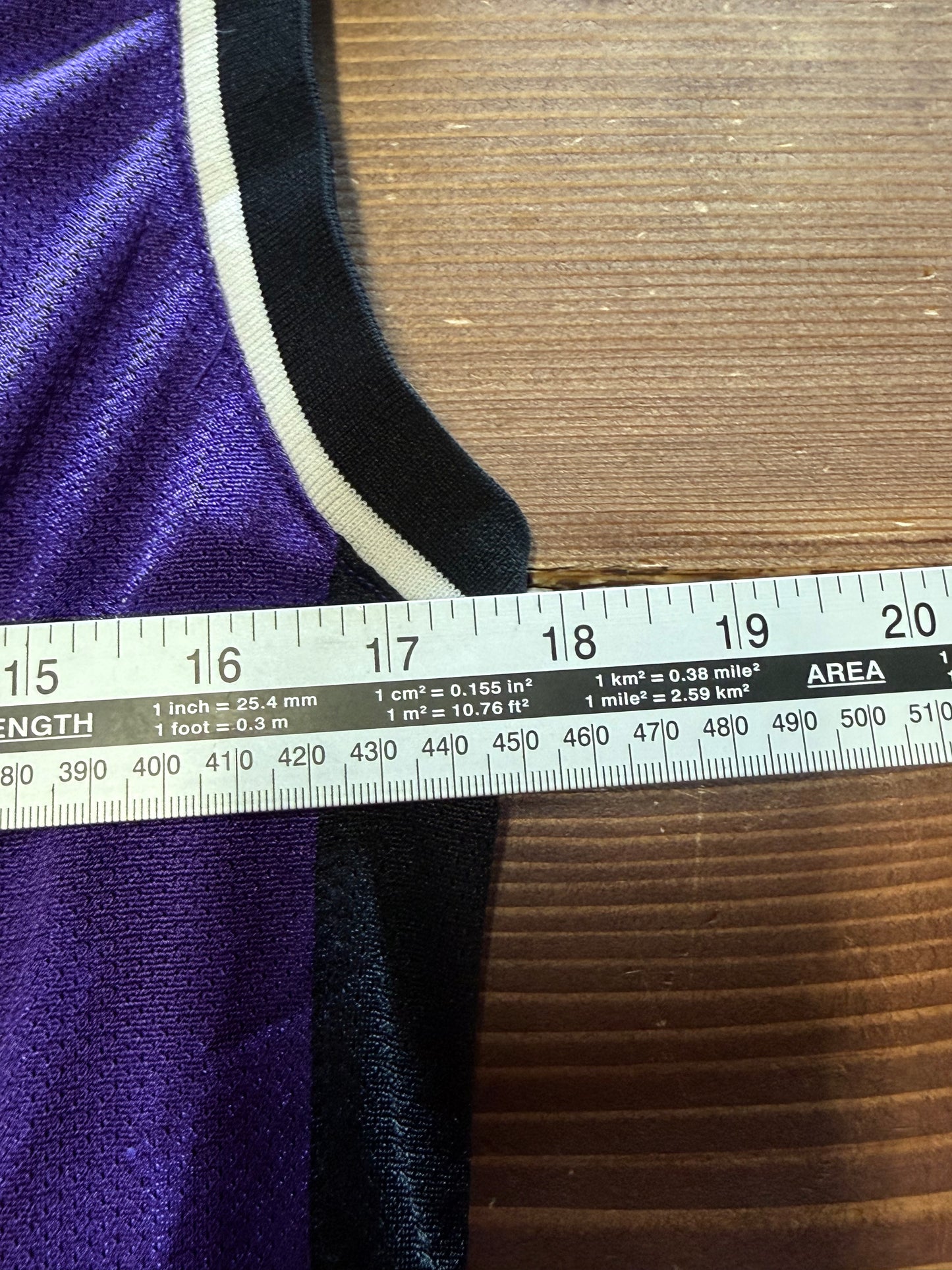 Vintage 90's Sacremento Kings Ron Artest #93 Basketball Jersey Size Large