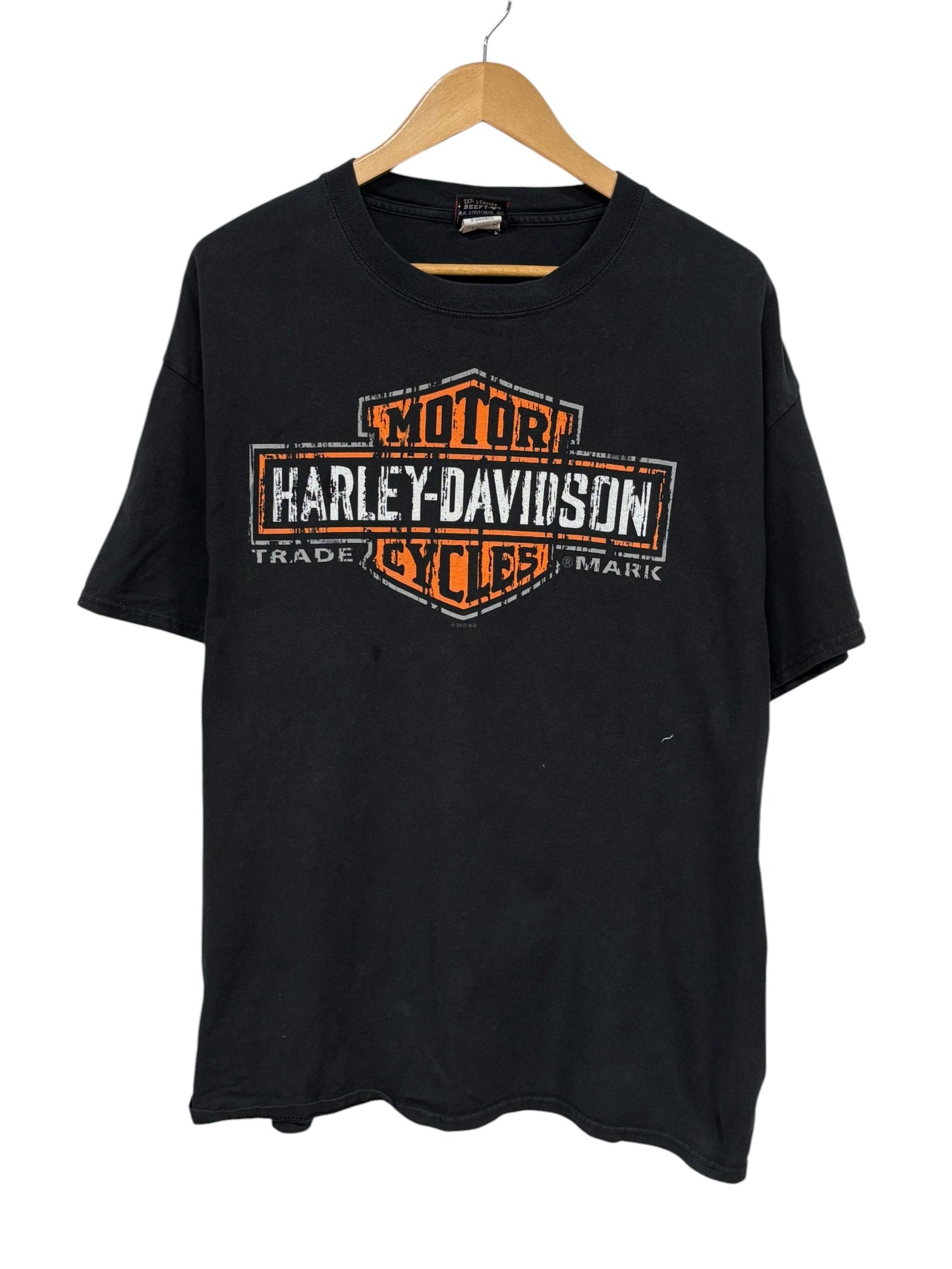 Harley Davidson Fairbanks Alaska Biker Graphic Tee Size XL
