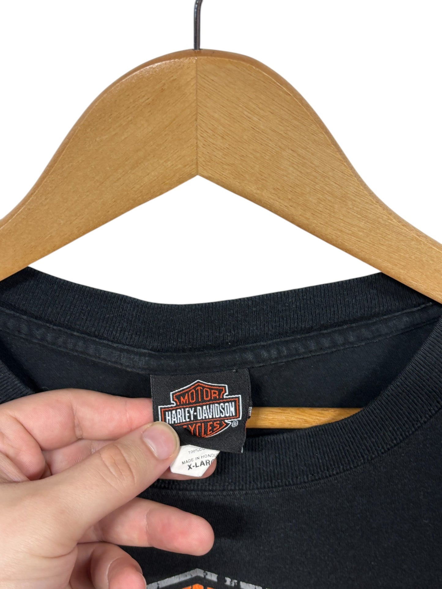 Harley Davidson Fairbanks Alaska Biker Graphic Tee Size XL