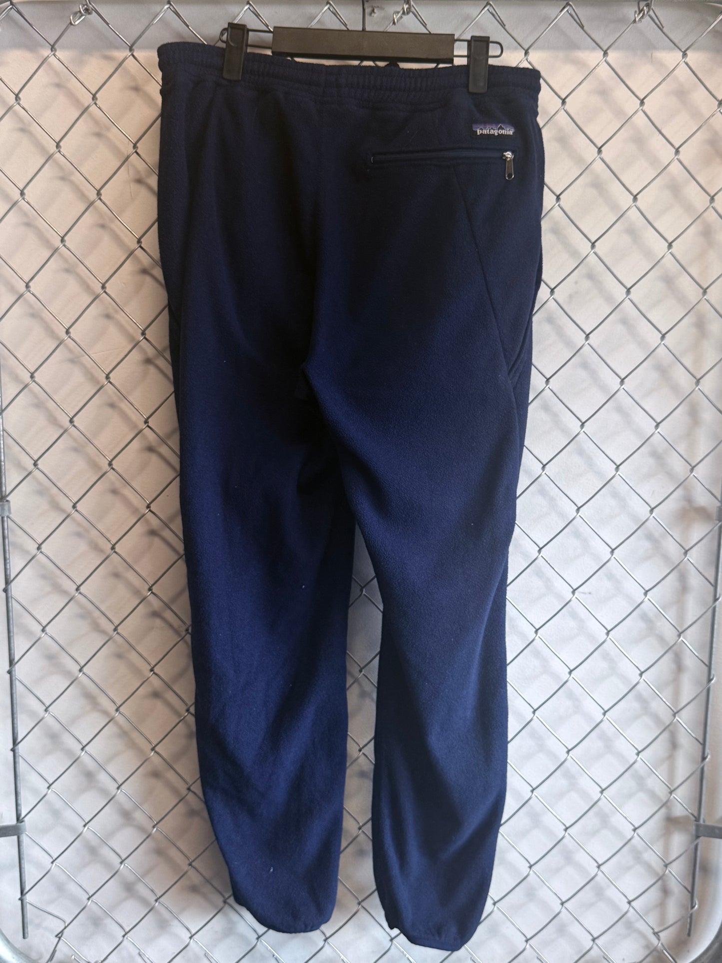 Vintage 90's Patagonia Blue Fleece Sweatpants Size Medium