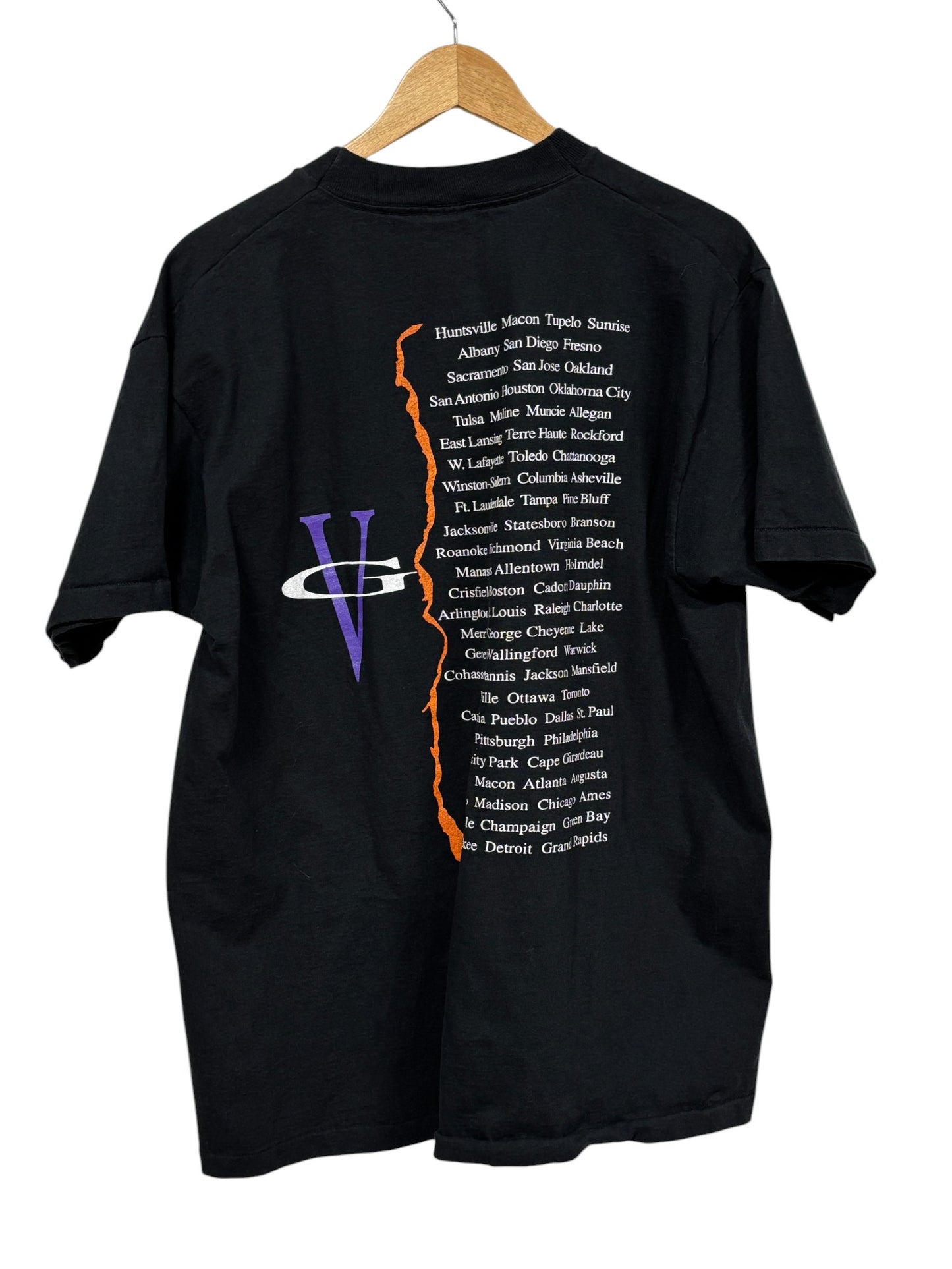 Vintage 90's Vince Gill Country Music Icon Portrait Graphic Tee Size XL