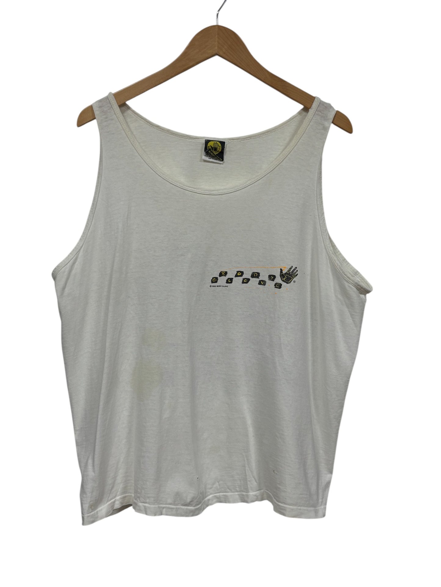 Vintage 90's Body Glove Volley Ball Graphic Tank Top Size XL