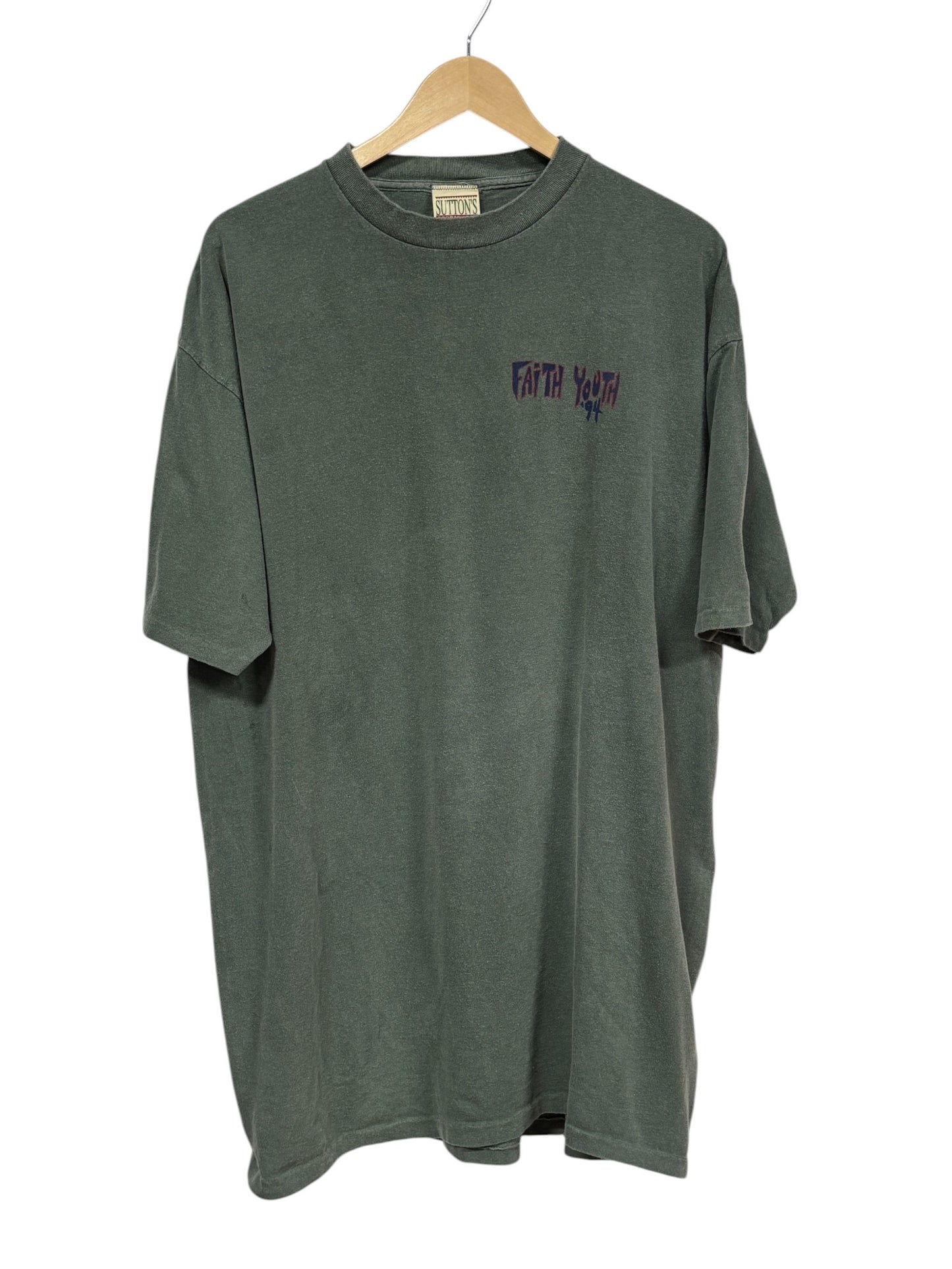 Vintage 1994 Not Ashamed of the Gospel Youth Group Tee Size XL