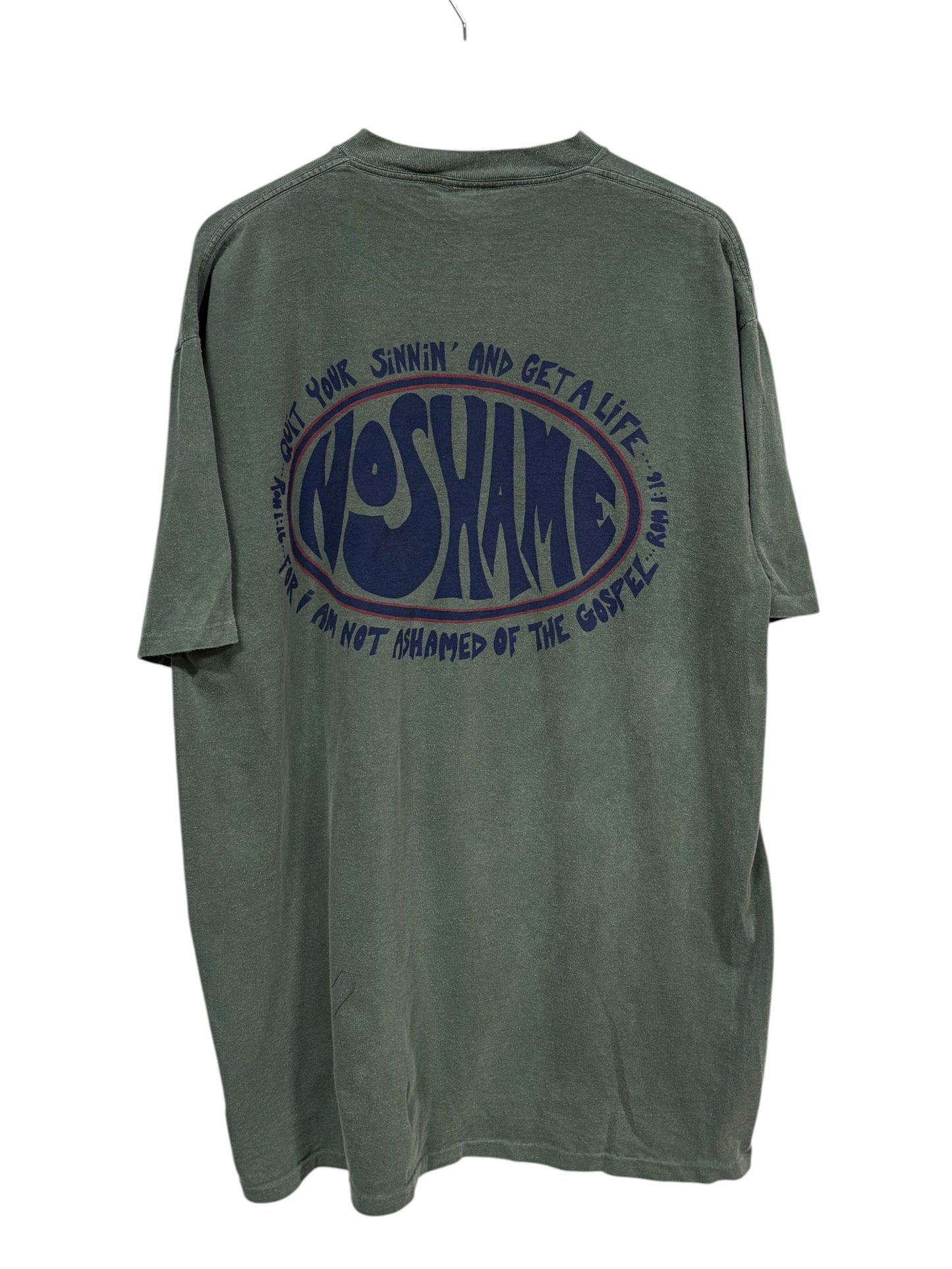 Vintage 1994 Not Ashamed of the Gospel Youth Group Tee Size XL