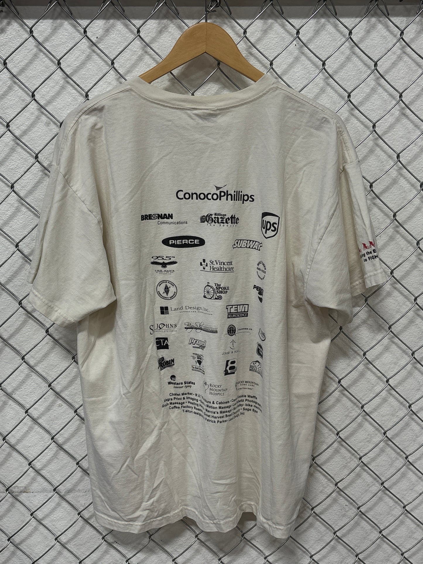 Vintage Montana Bike to the Beartooths Graphic Tee Size XL