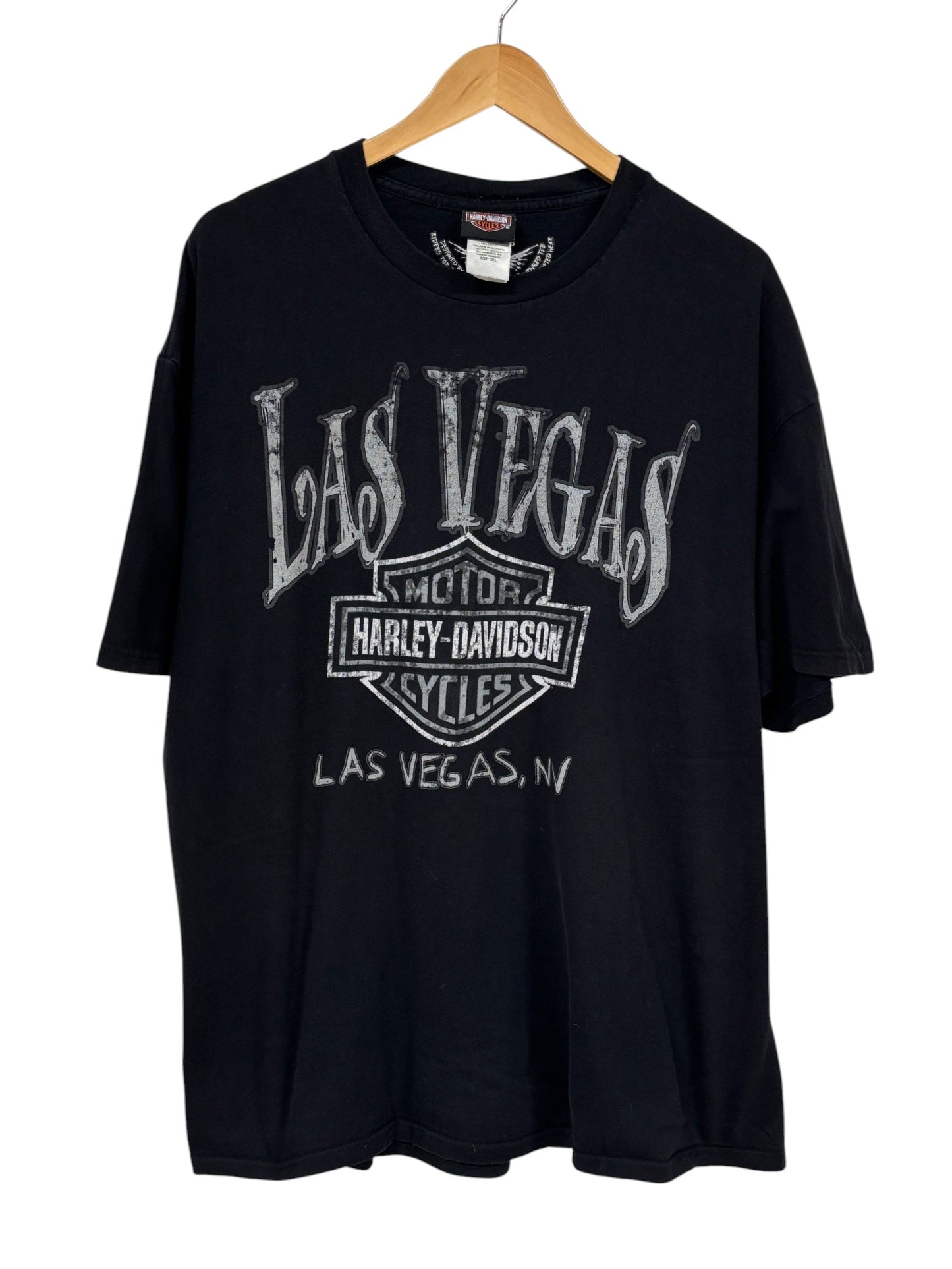 Harley Davidson Las Vegas Nevada Ride All Day Biker Tee Size XXL