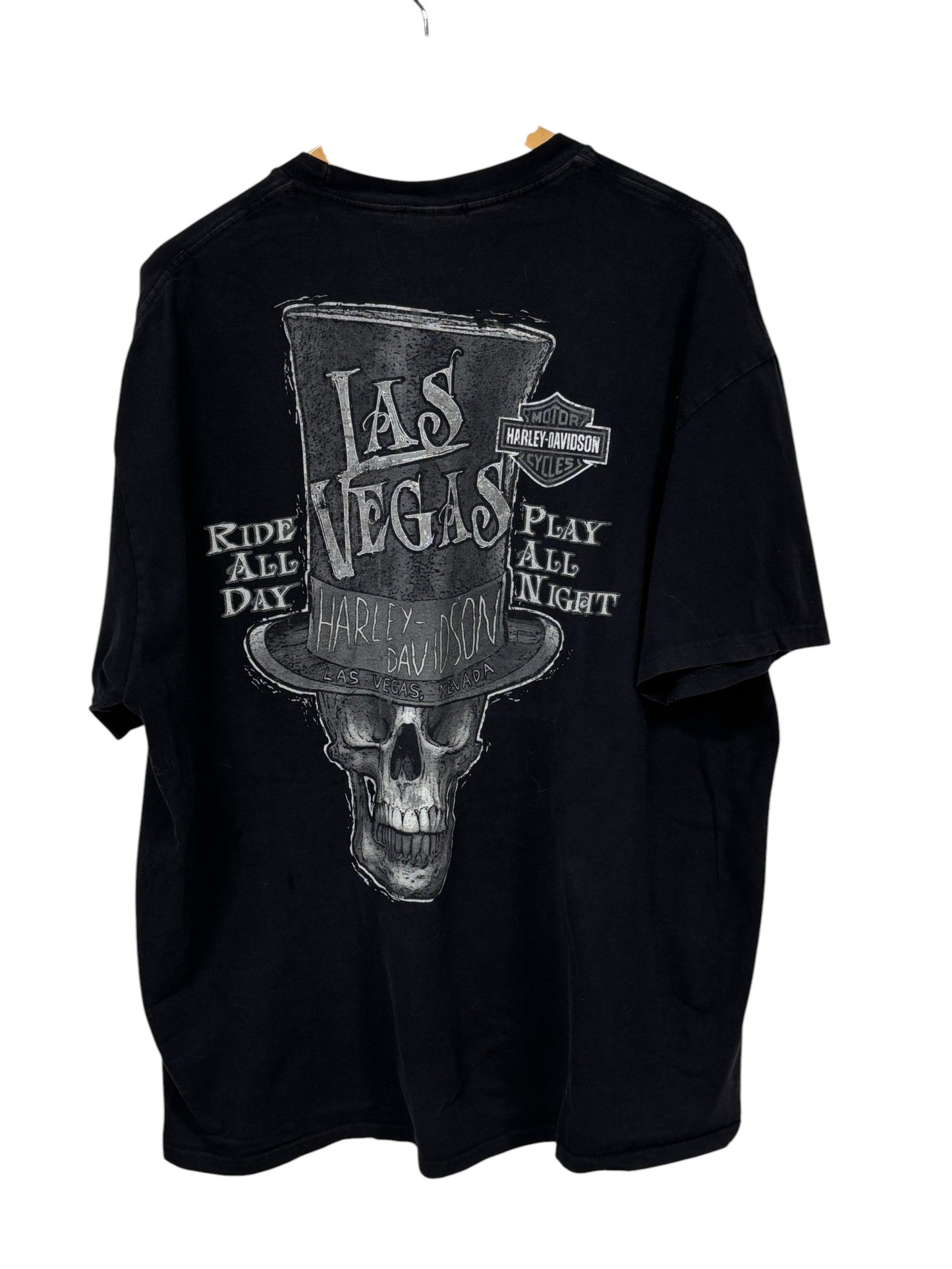 Harley Davidson Las Vegas Nevada Ride All Day Biker Tee Size XXL
