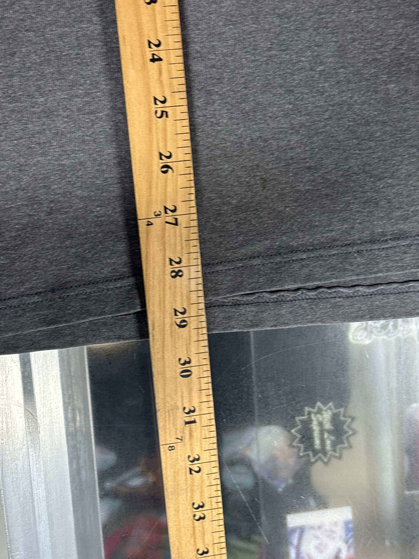 Vintage 90's DAC Athletic Club Grey Blank Tee Size XL