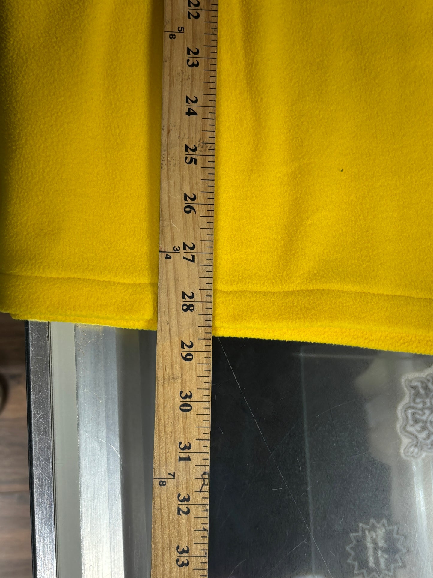 Polo Ralph Lauren Yellow Quarter Zip Fleece Sweater Size XL