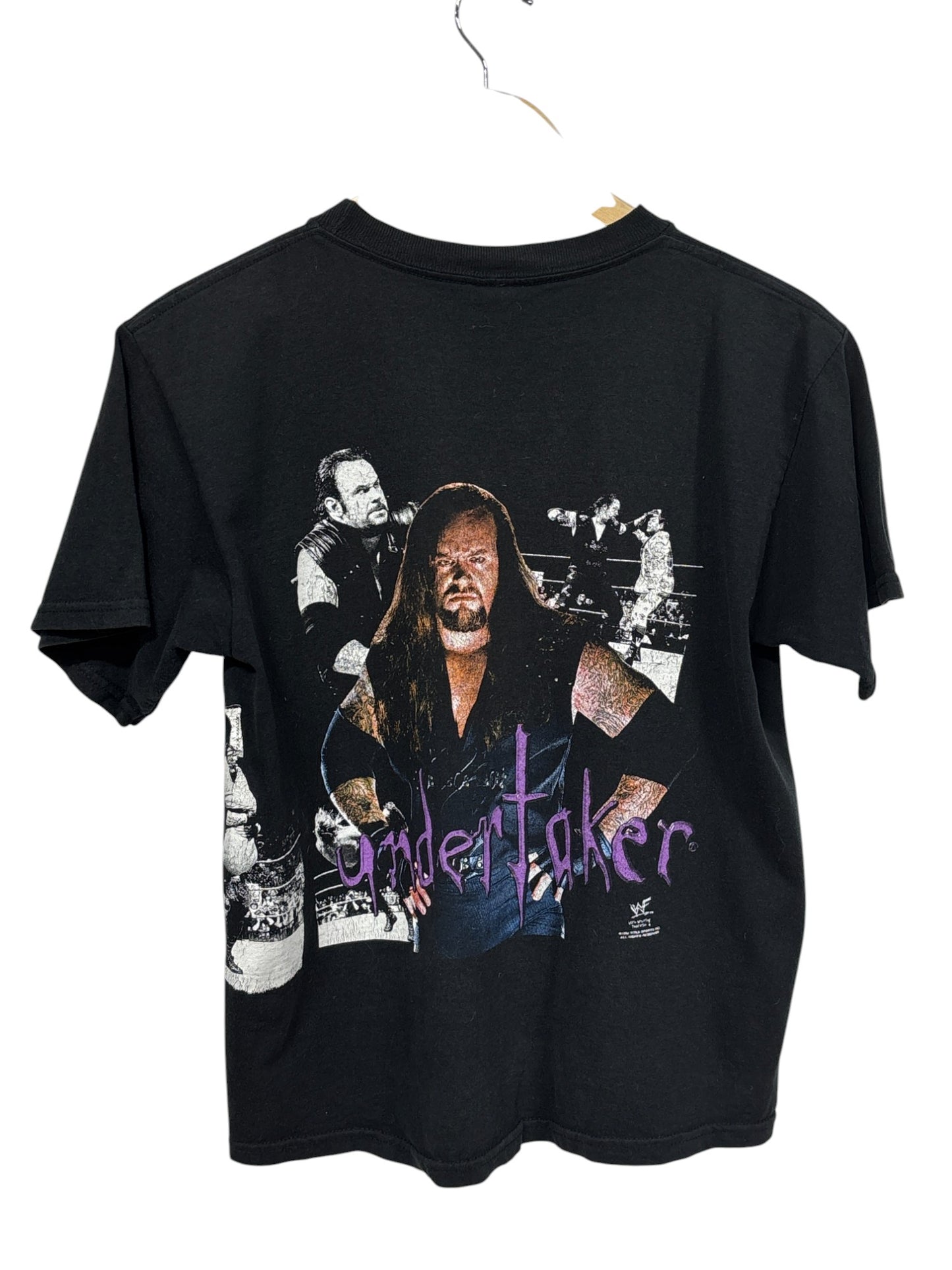 Vintage 90's The Undertaker WWE Wrestling Graphic Tee Size Small