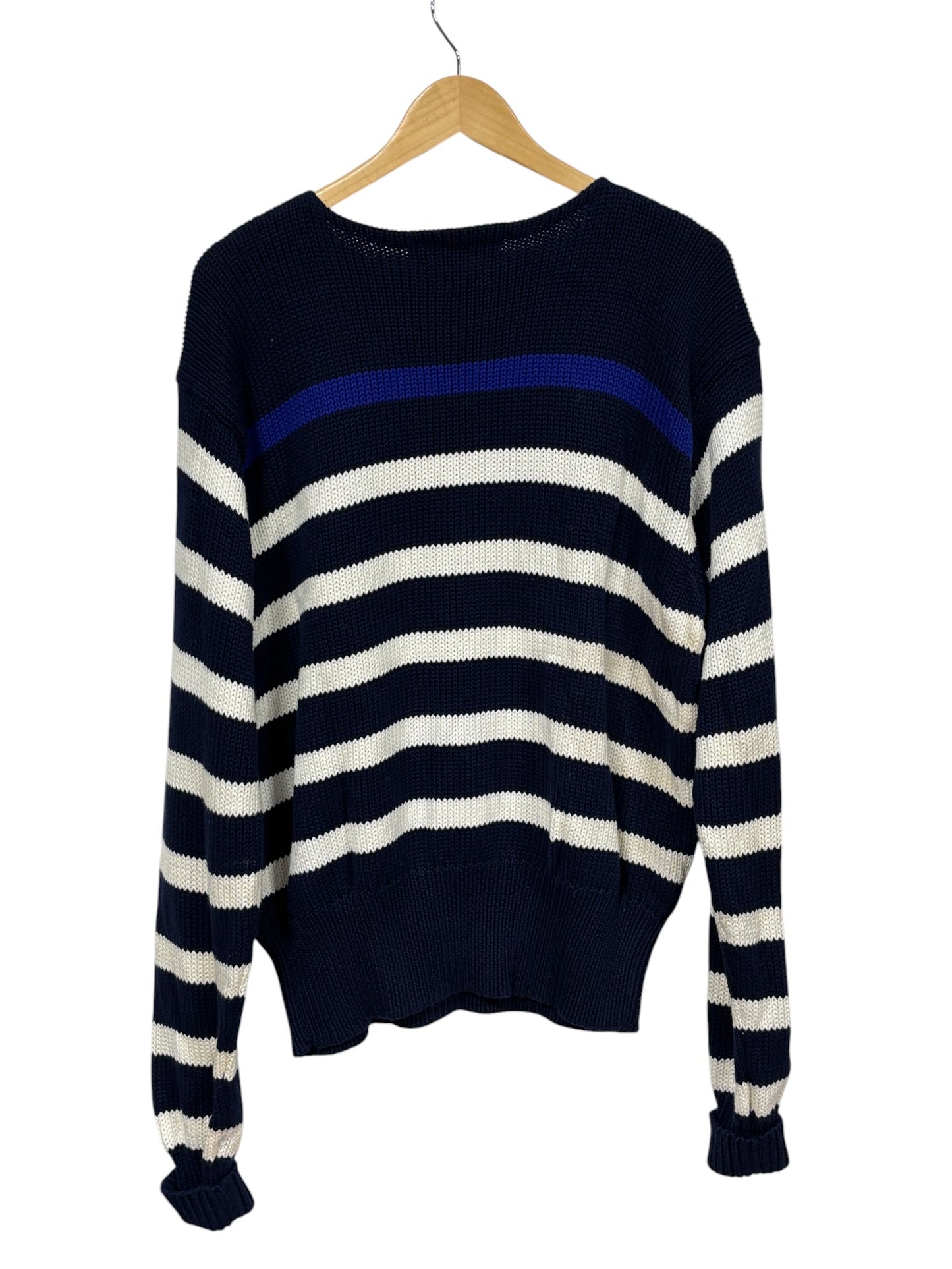 Vintage Polo Ralph Lauren Striped Knit Sweater Size Large
