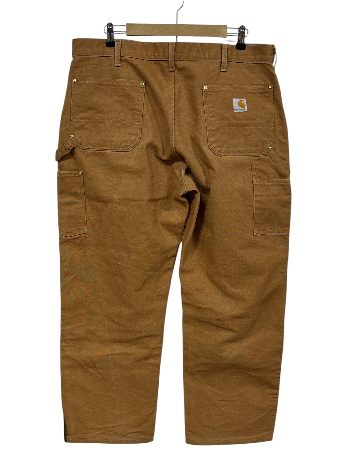 Vintage Carhartt Brown Double Knee Carpenter Pants Size 38x30