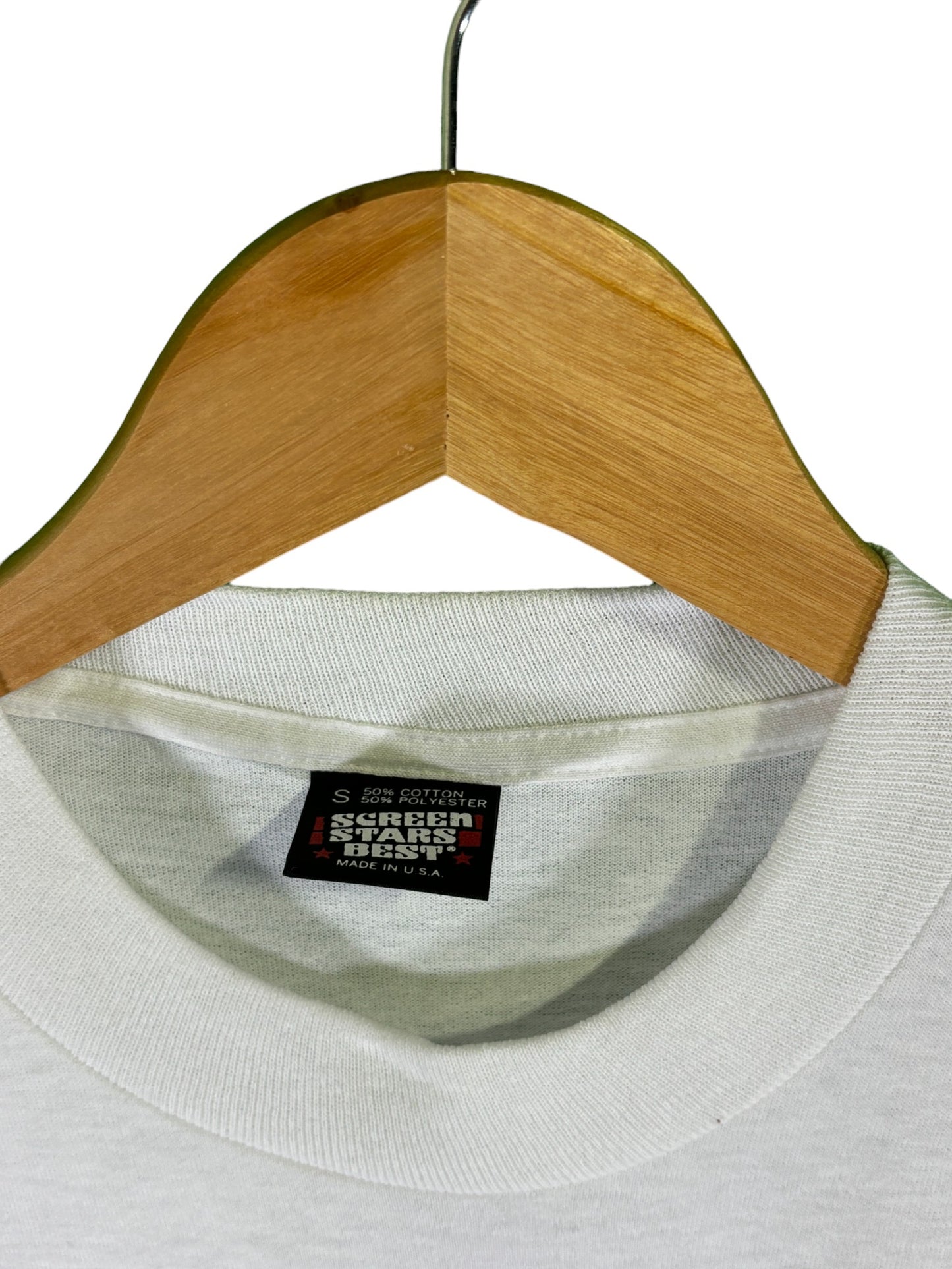 Vintage 80's Kennedy Space Center Atlantis Shuttle Graphic Tee Size Small