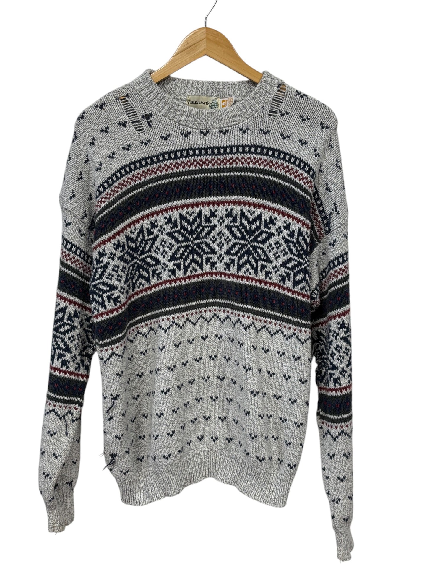 Vintage Fieldmaster Knit Crewneck Sweater Size Large