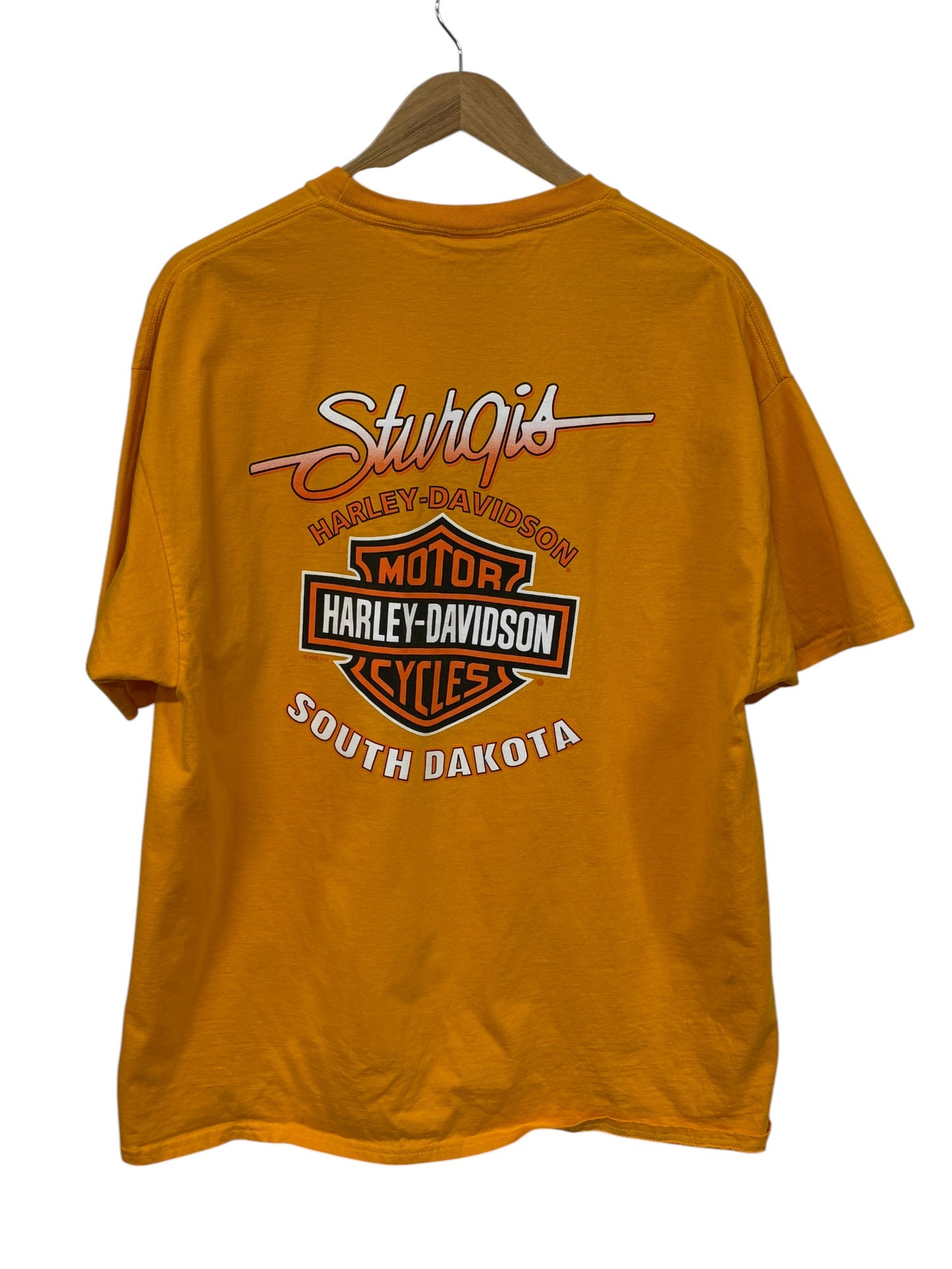 Harley Davidson 75th Sturgis Black Hills Rally Biker Tee Size XL