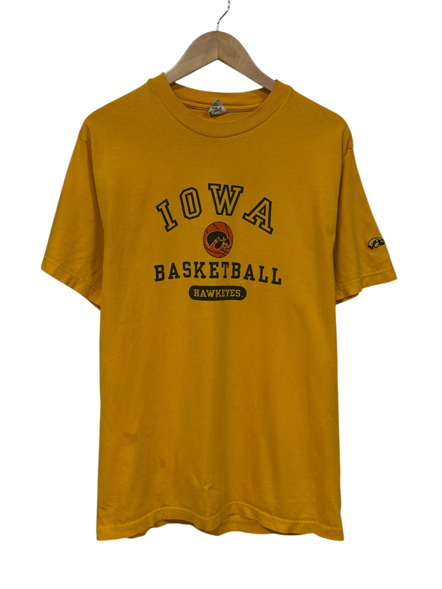 Vintage Iowa Hawkeyes Basketball Graphic Tee Size Large