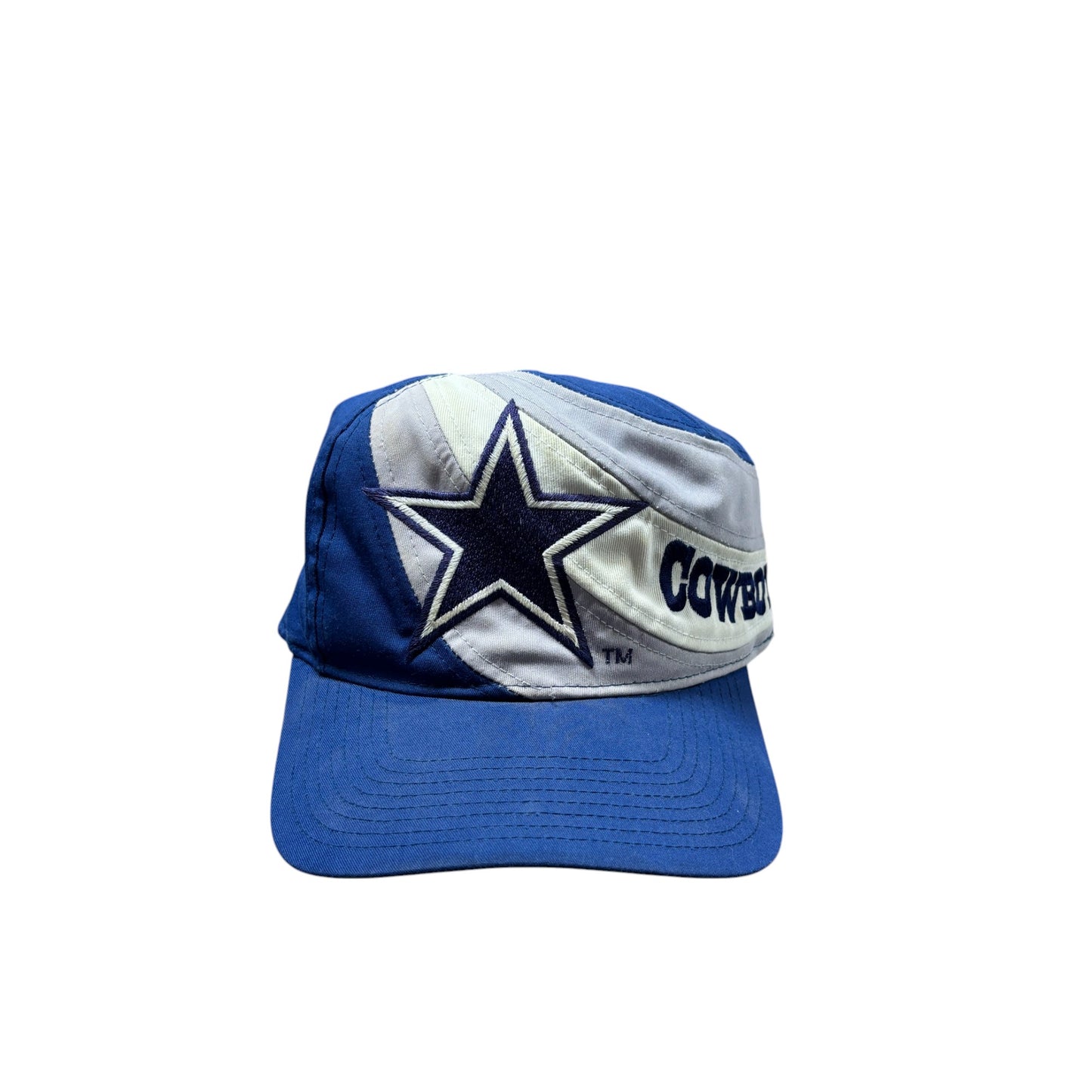 Vintage 90's Dallas Cowboys Big Star NFL Logo Snapback Hat