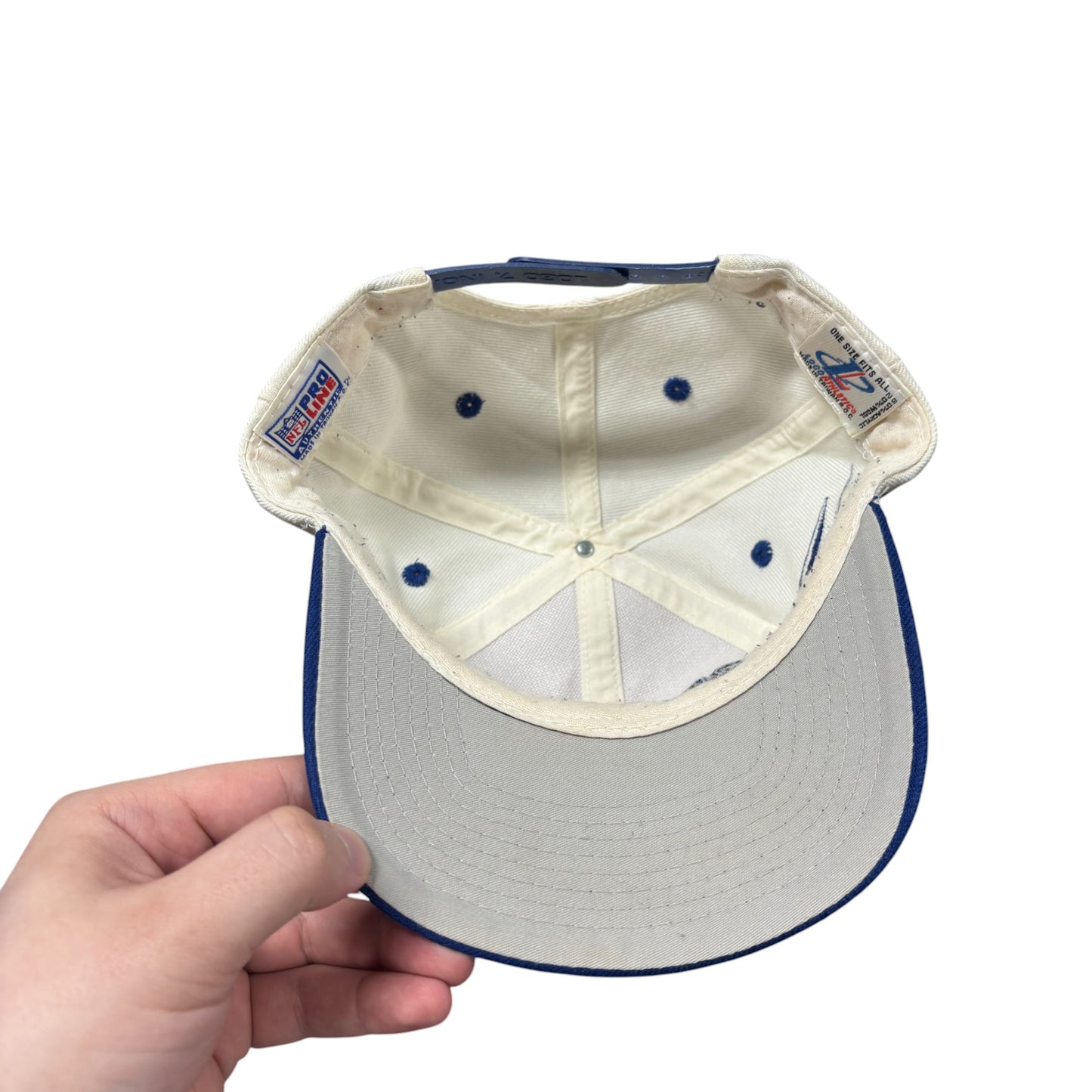 Vintage 90's Dallas Cowboys Logo Athletic Diamond Snapback Hat