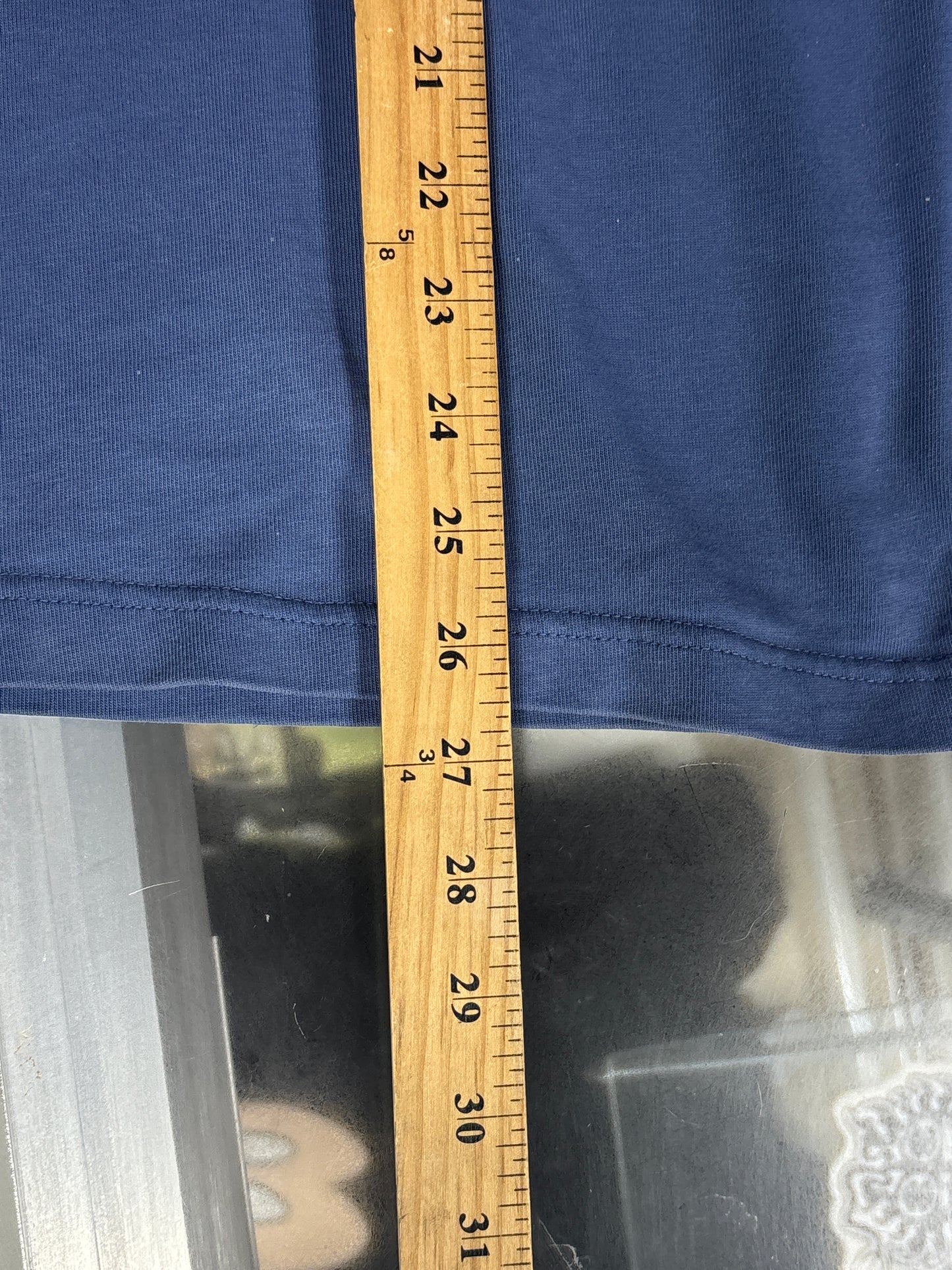 Nike Blue Futura Logo Graphic Tee Size Medium