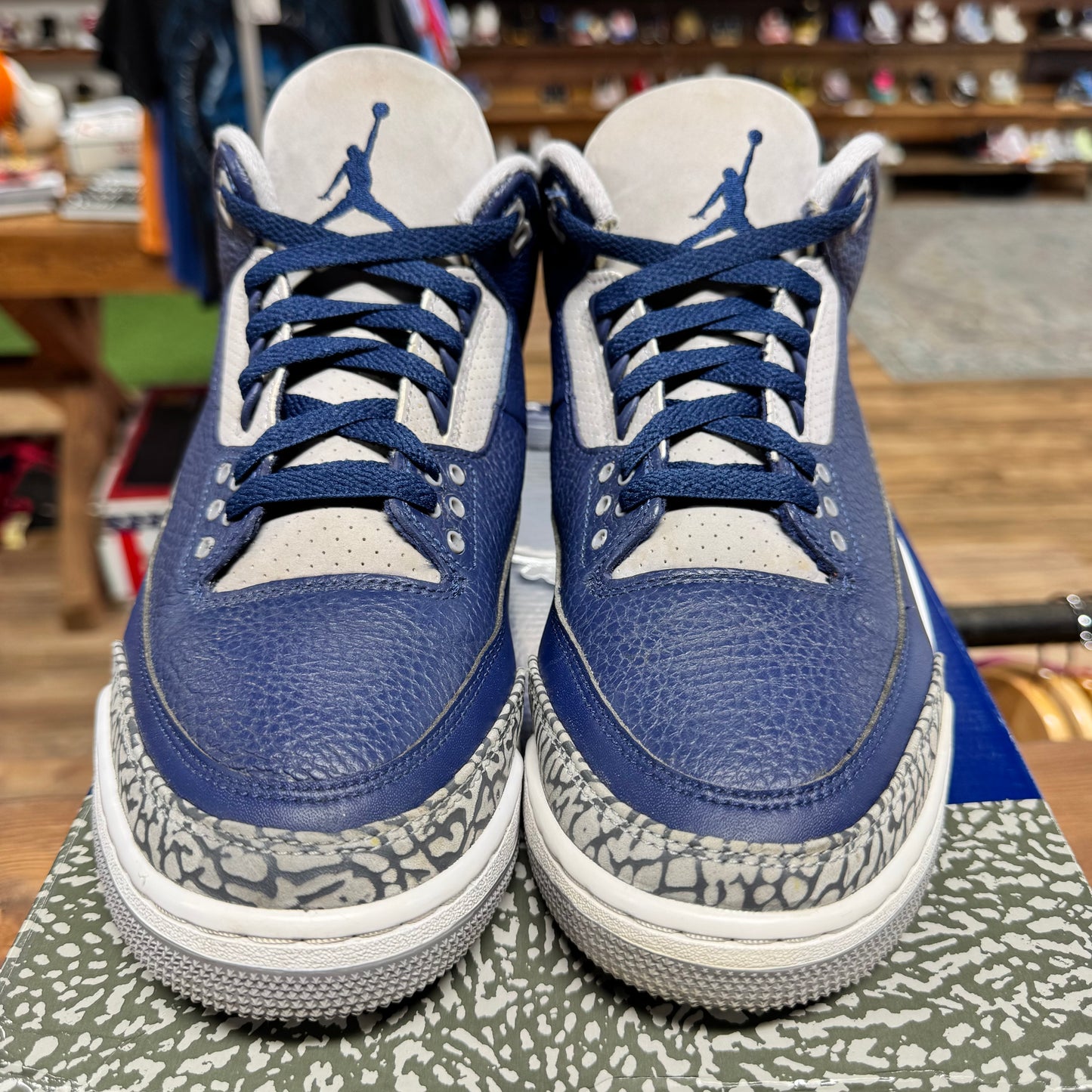 Jordan 3 'Georgetown' Size 10
