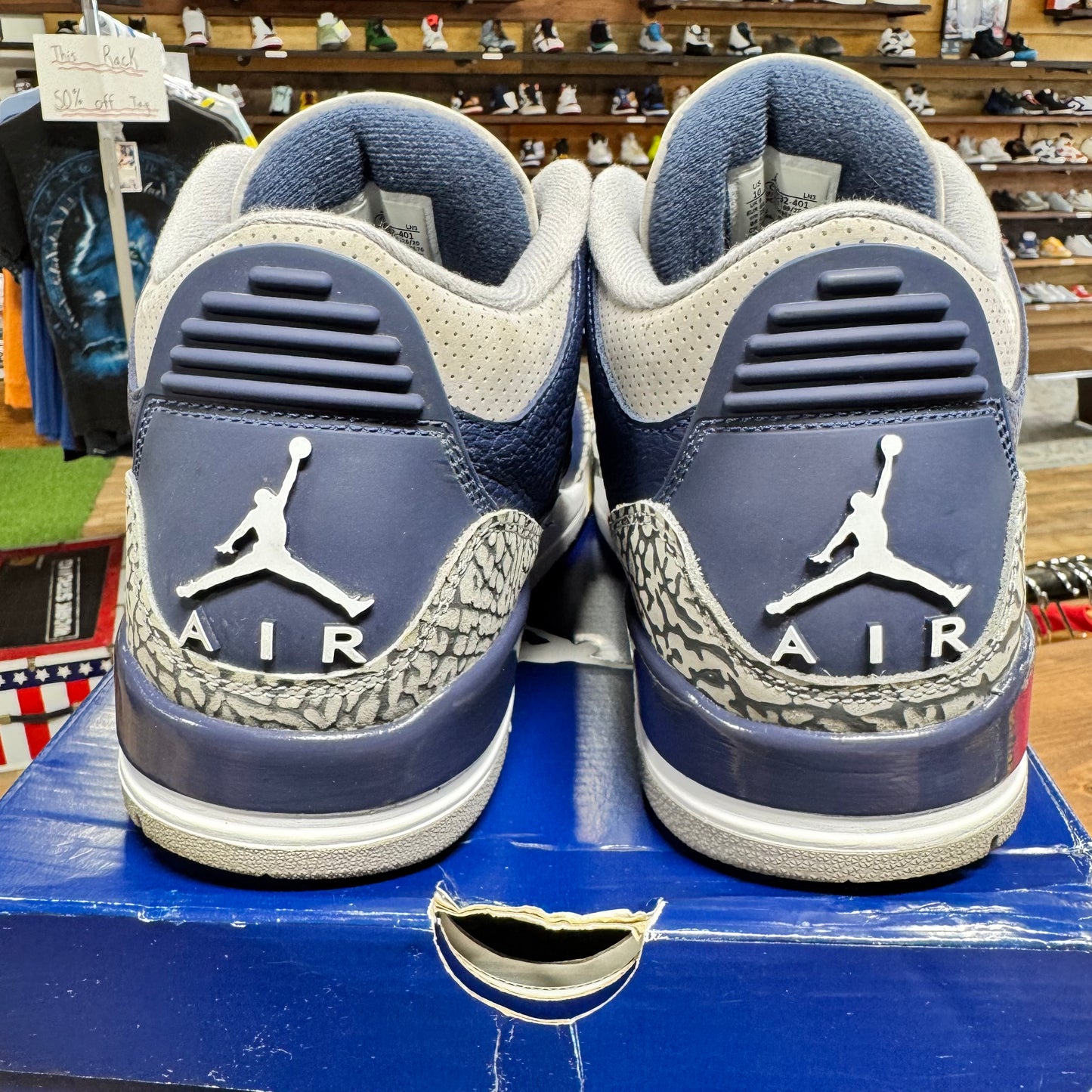 Jordan 3 'Georgetown' Size 10