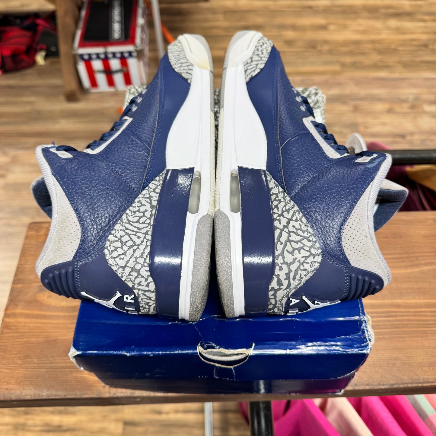 Jordan 3 'Georgetown' Size 10