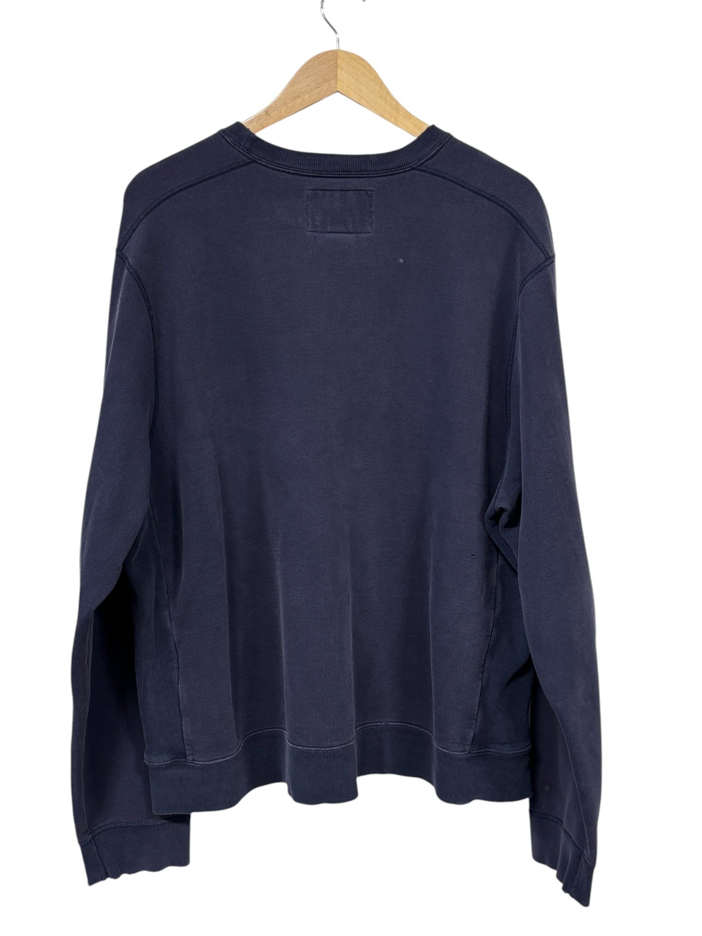 Abercrombie and Fitch Arc Spell Out Navy Blue Sweater Size XXL