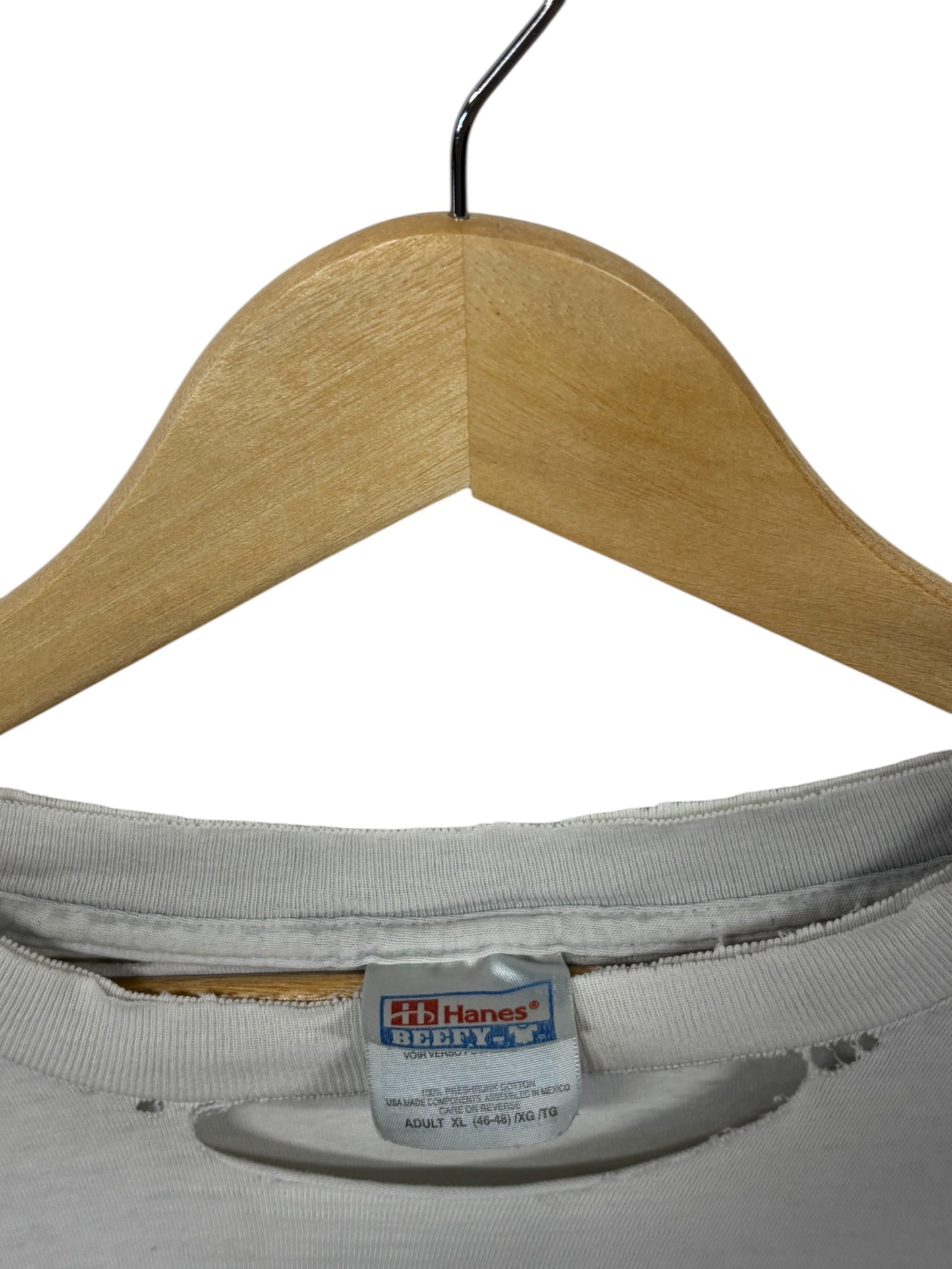 Vintage Y2K Thrashed Hockey Tournament Long Sleeve Shirt Size XL