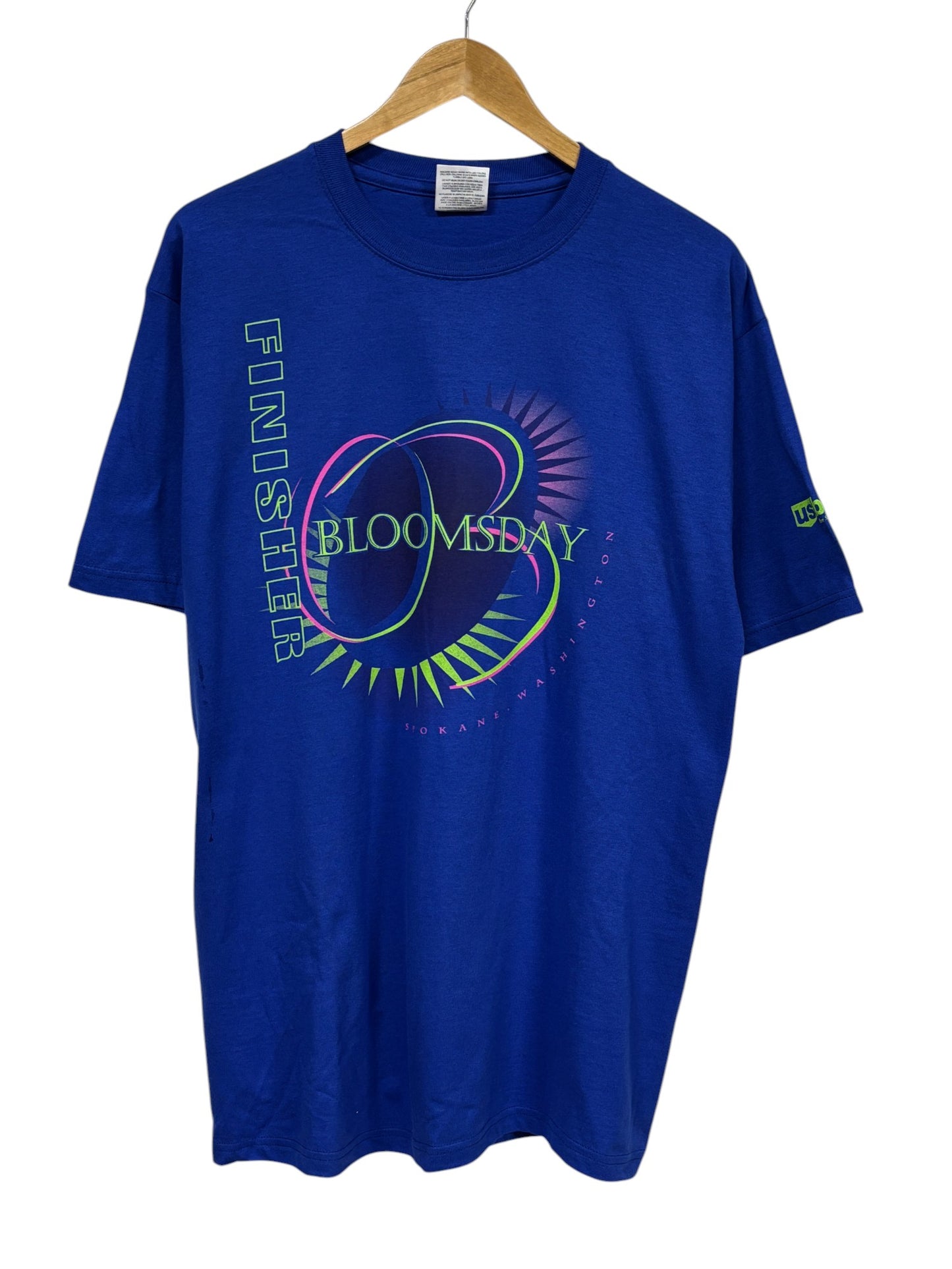 Vintage 00's Bloomsday Marathon Spokane Washington Tee Size Large