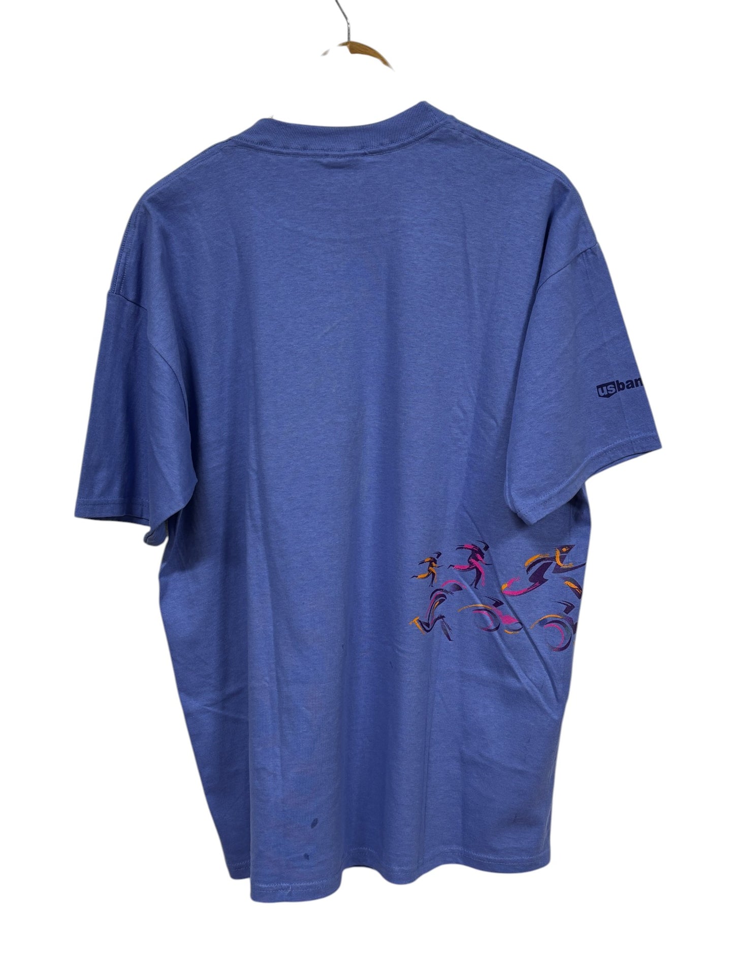Vintage 2001 Bloomsday Marathon Spokane Washington Graphic Tee Size Large