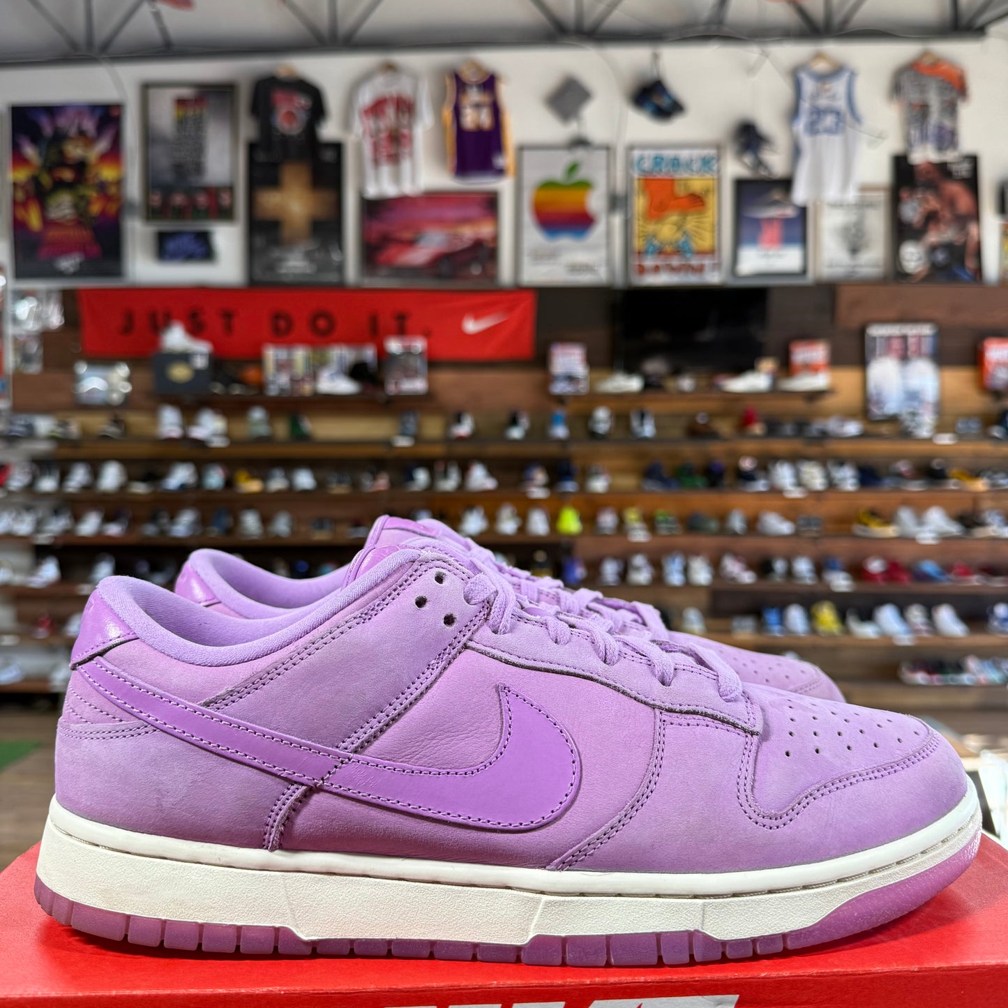 Nike Dunk Low 'Rush Fuchsia' Size 10