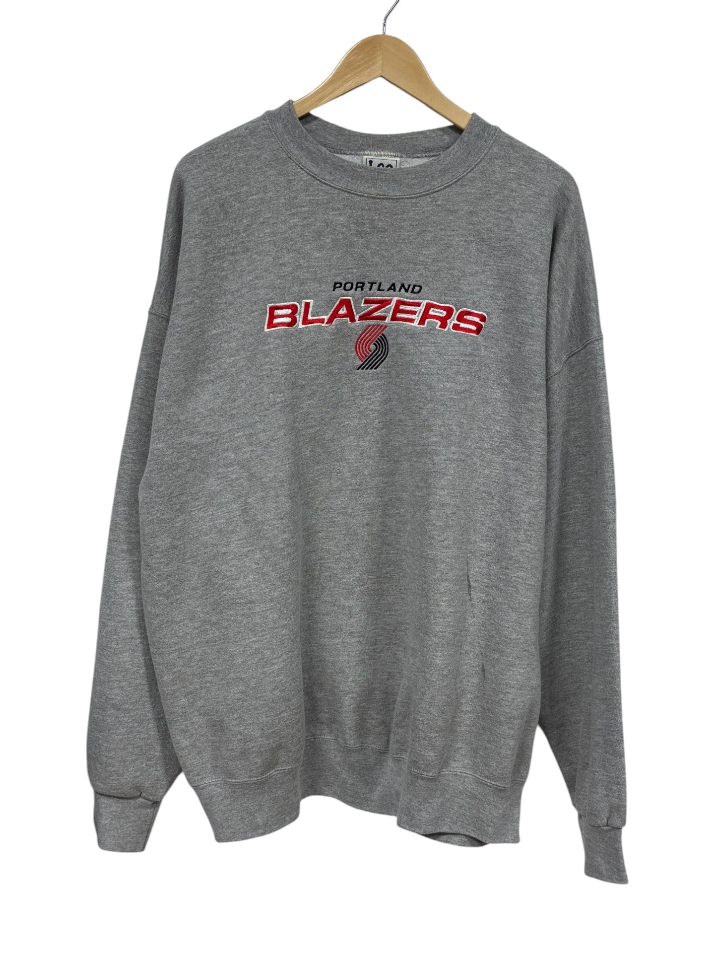 Vintage 90's Lee Sport Portland Trailblazers NBA Logo Sweater Size XXL