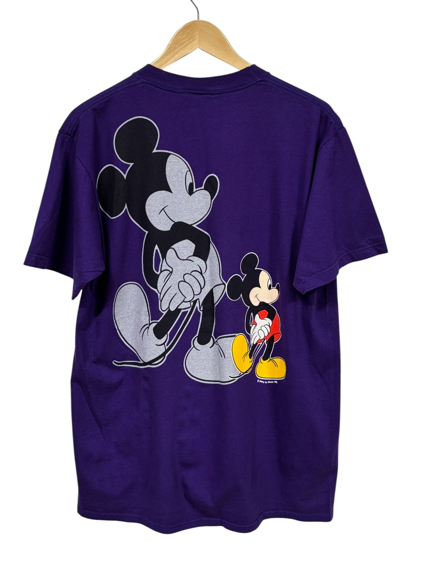 Vintage 90's Sherry's Best Mickey Mouse Utah Cartoon Tee Size Large