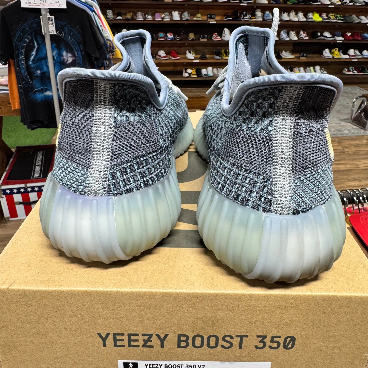 Yeezy 350 v2 'Ash Blue' Size 11.5