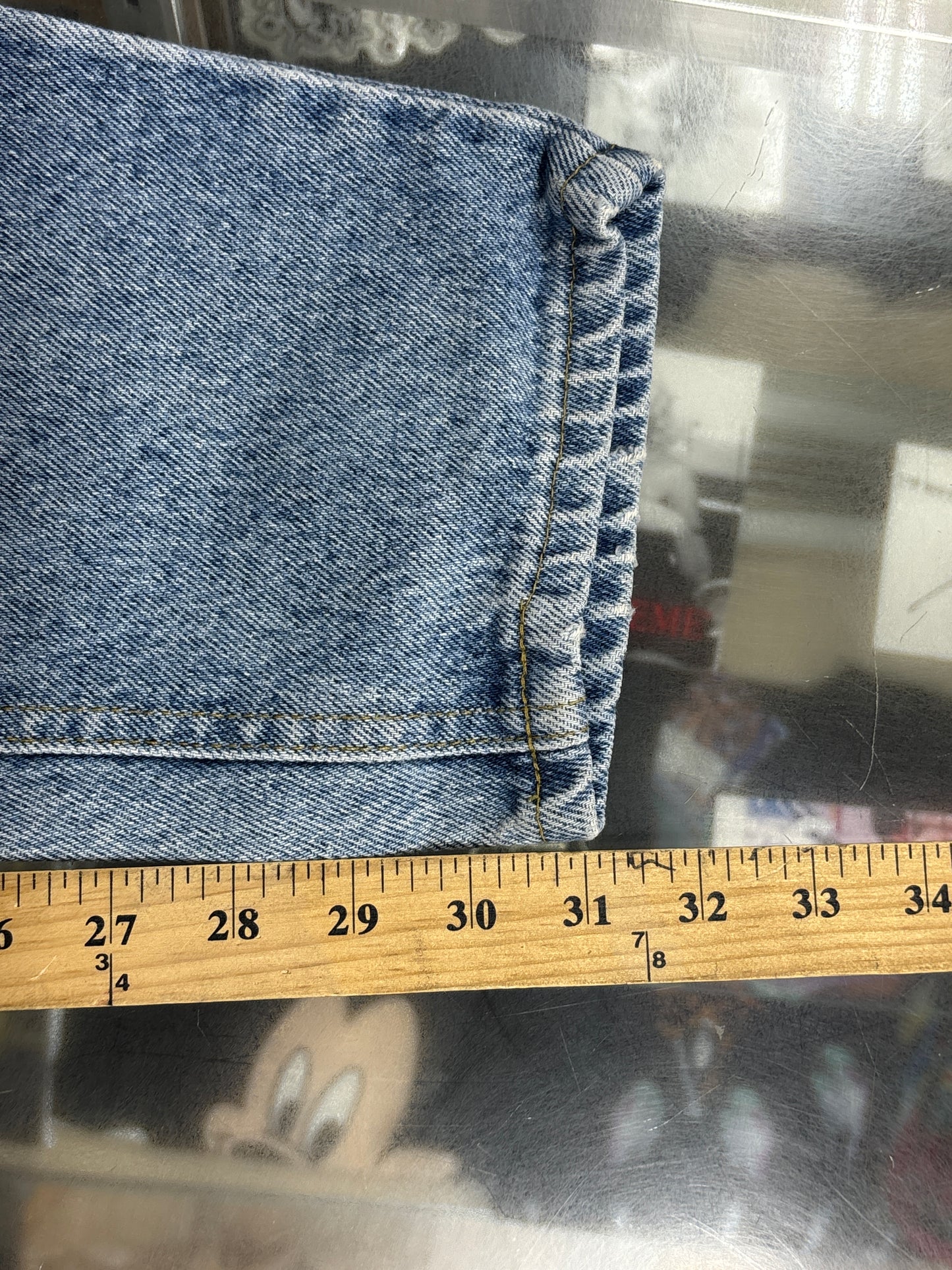 Vintage 90's Lee Women's Light Wash Denim Jeans Size 30x31