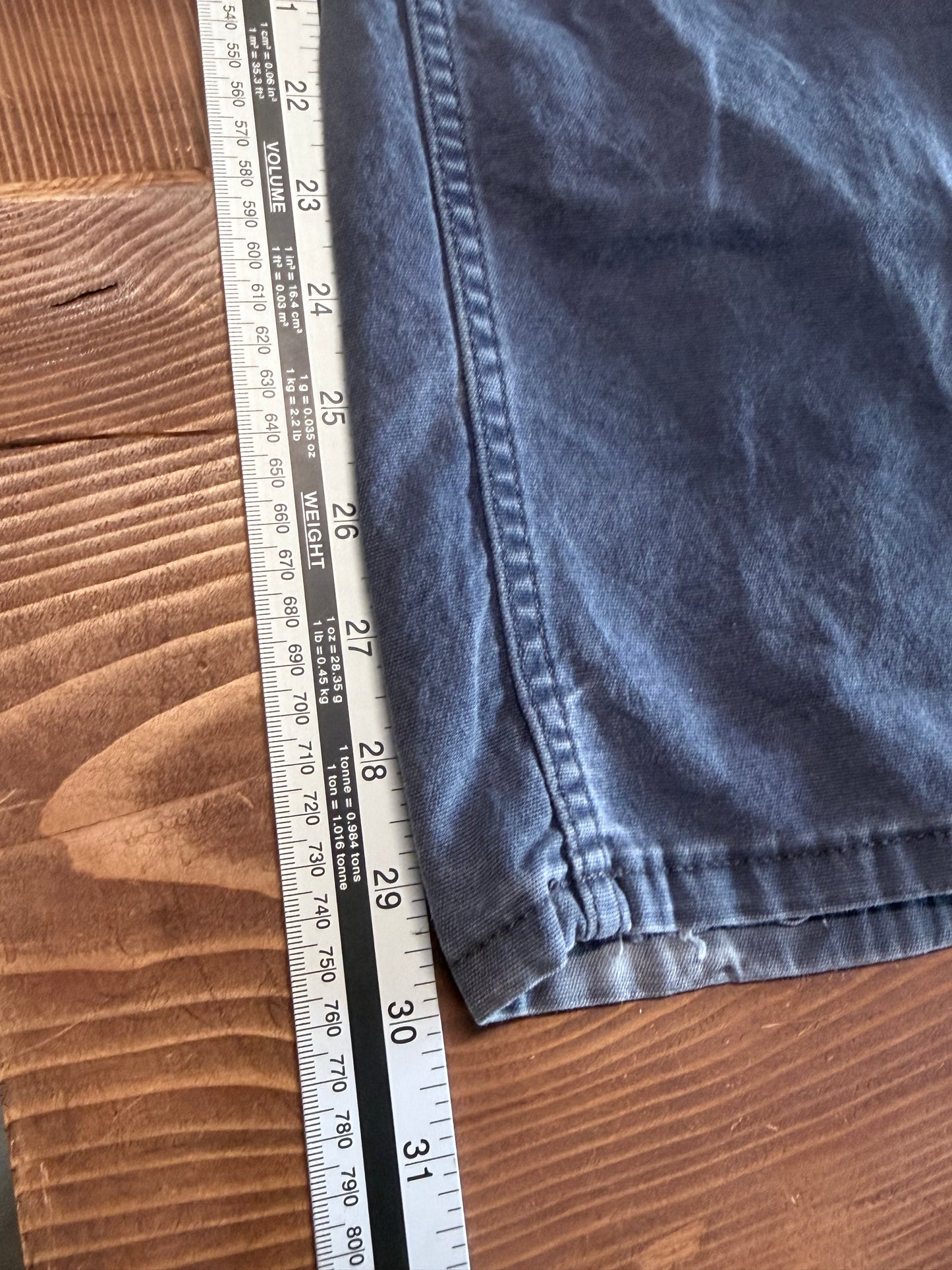 Carhartt Navy Blue Faded Carpenter Pants Size 34x30