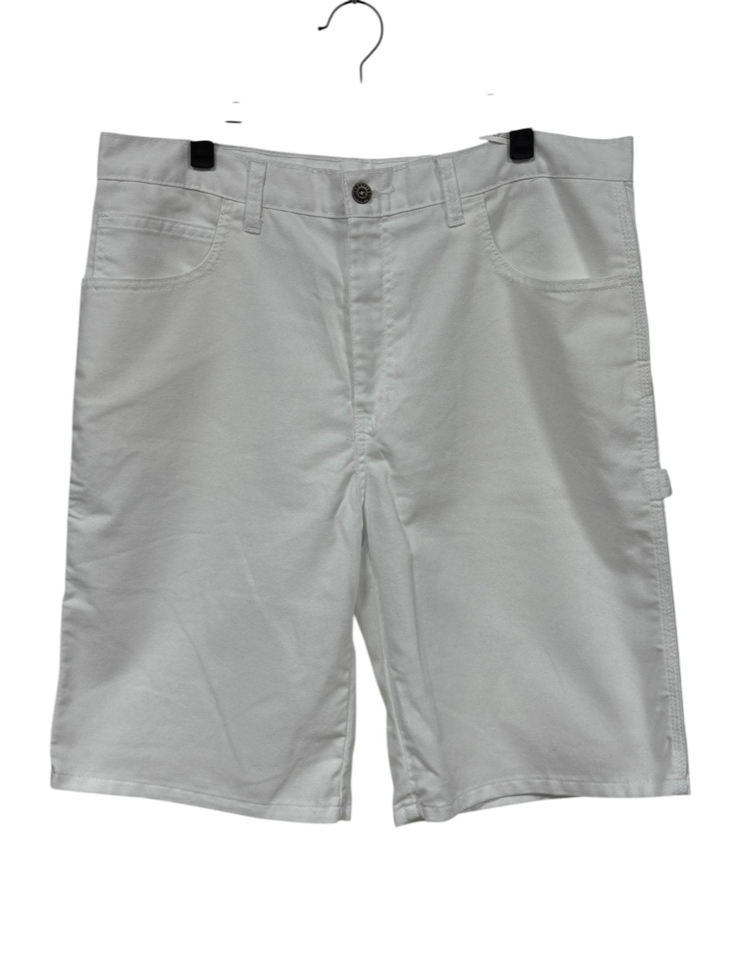 Dickies White Carpenter Shorts Size 34