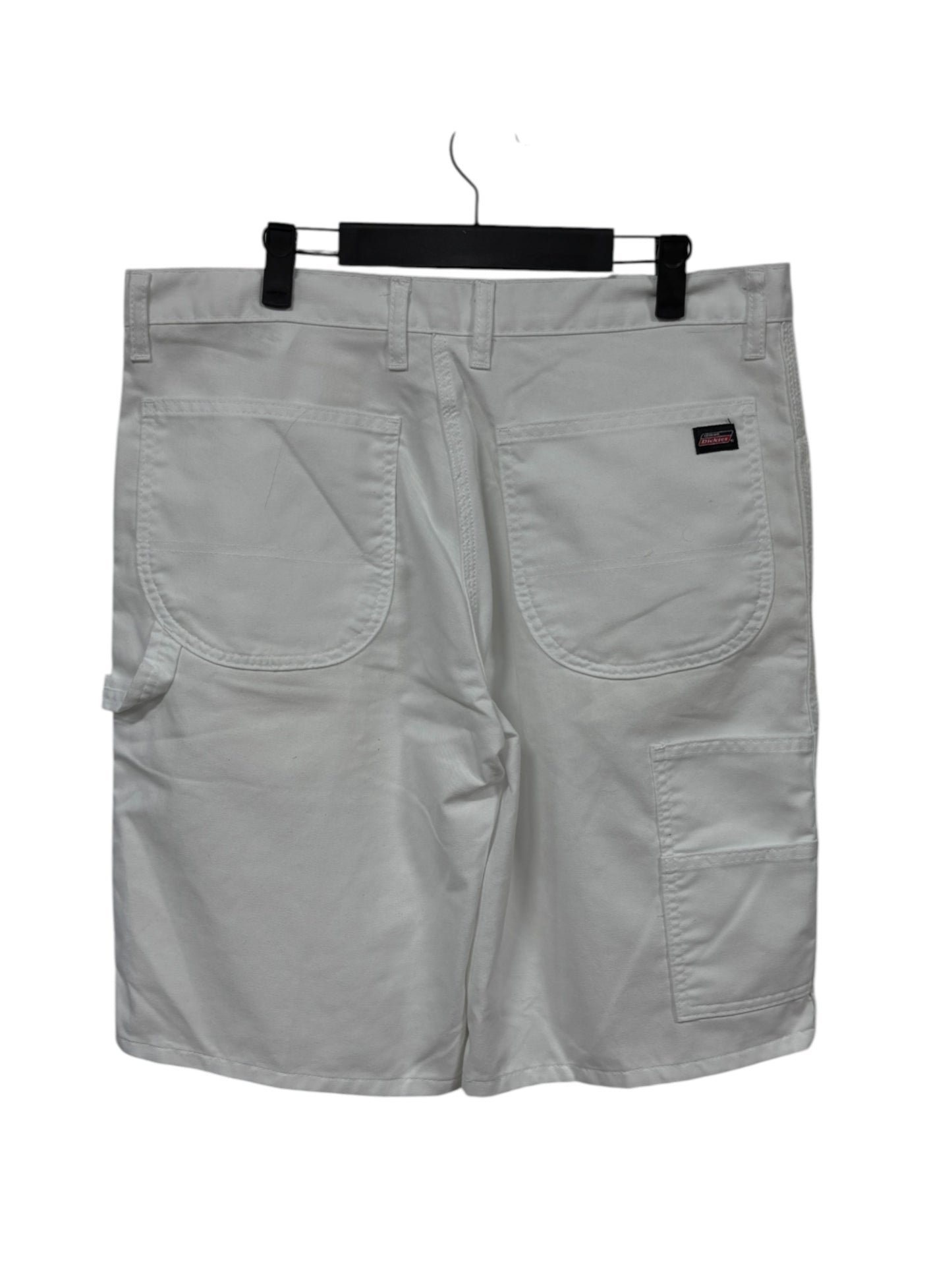 Dickies White Carpenter Shorts Size 34