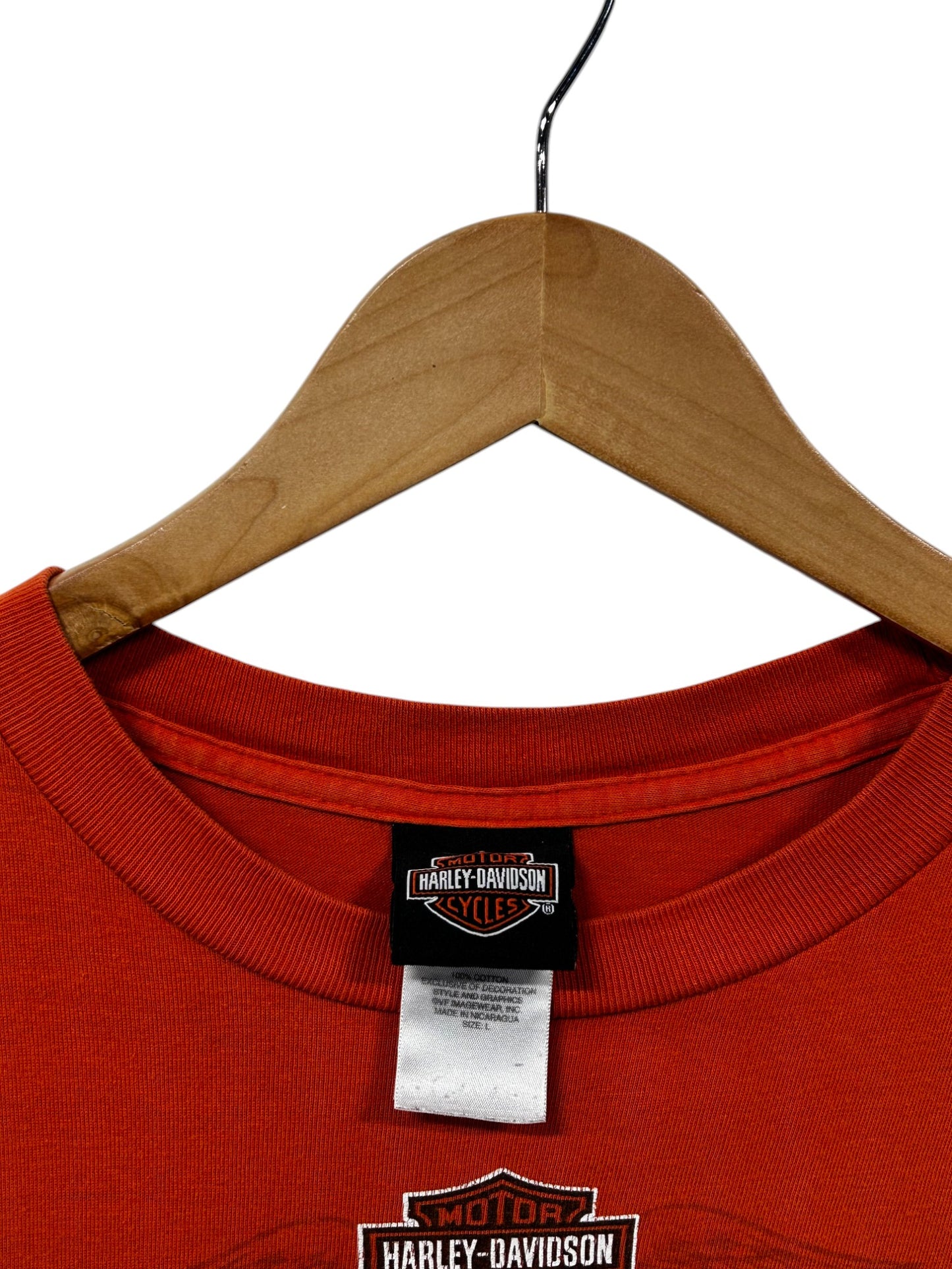 Harley Davidson Grand Cayman Islands Biker Graphic Tee Size Large