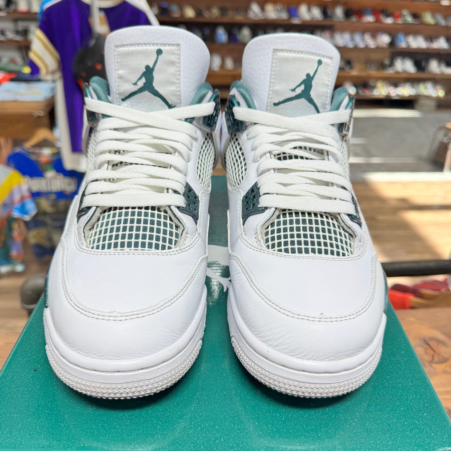 Jordan 4 'Oxidized Green' Size 10
