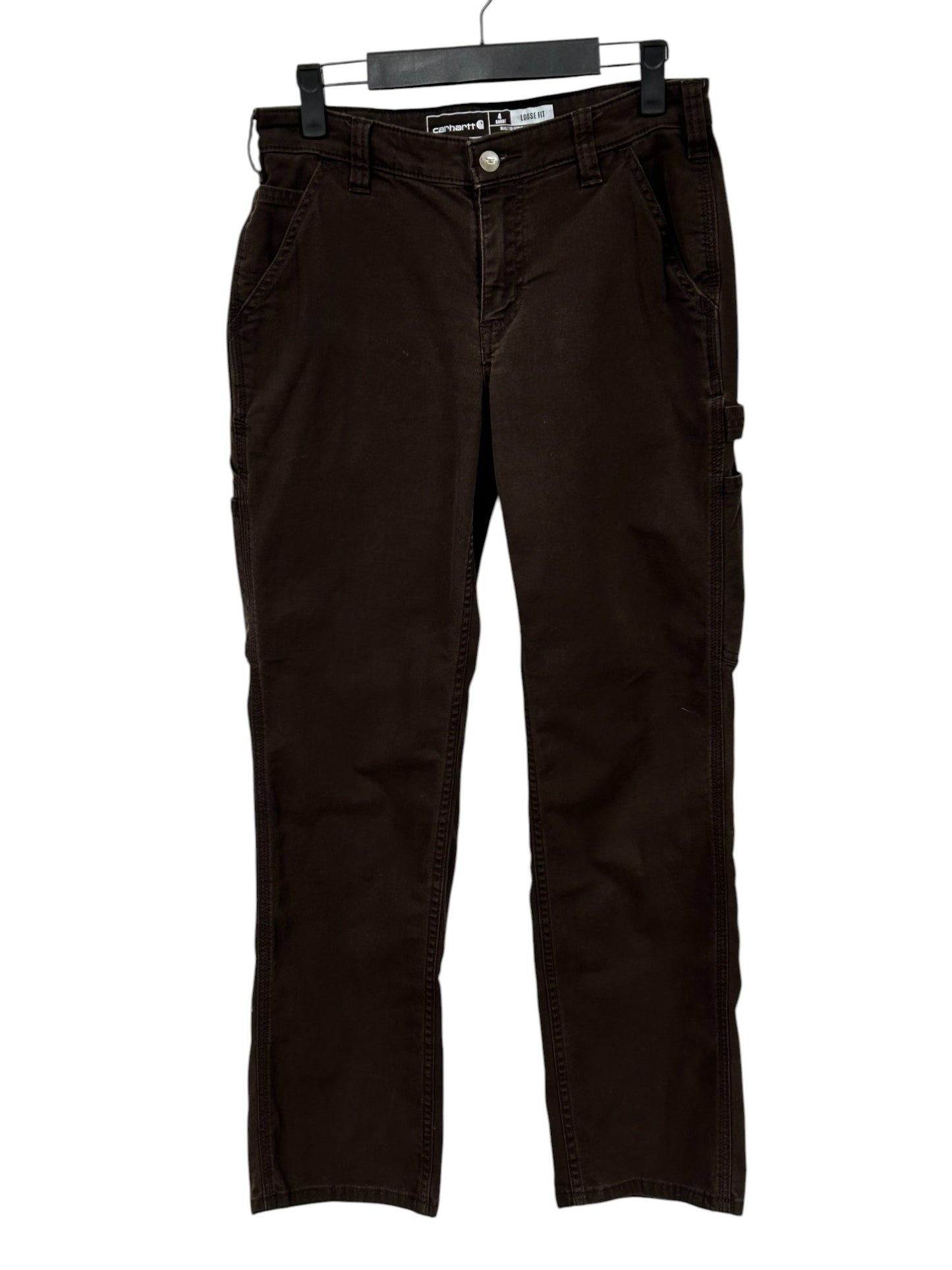 Carhartt Brown Relaxed Fit Carpenter Pants Size 30x29