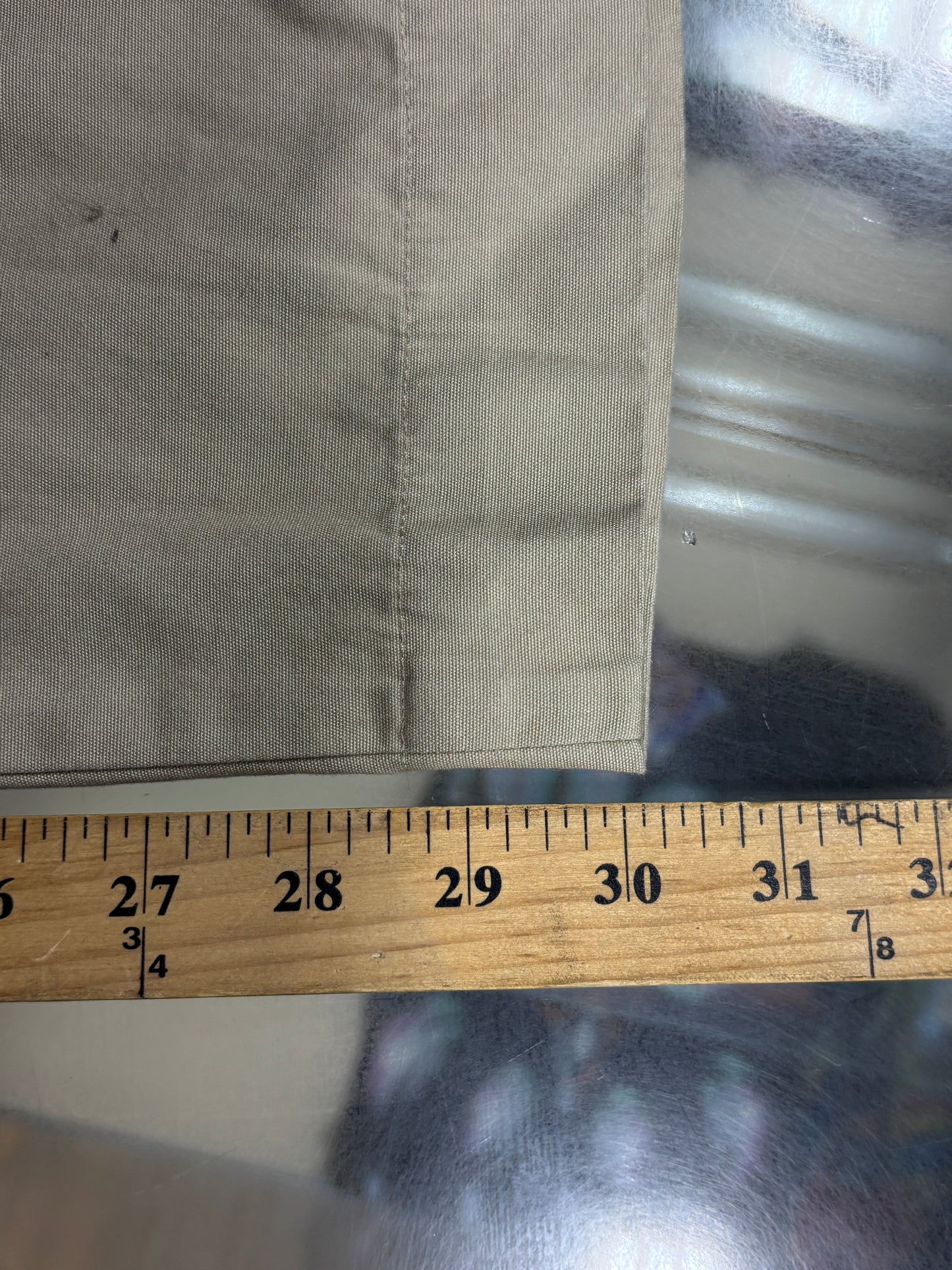 Y2K Mossimo Khaki Tan Baggy Skate Pants Size 33x30