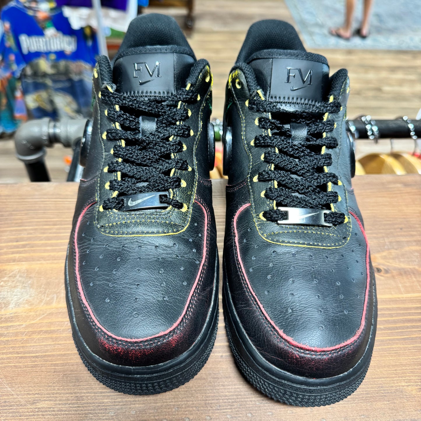 Nike Air Force 1 Low 'By You Rasta' Size 11