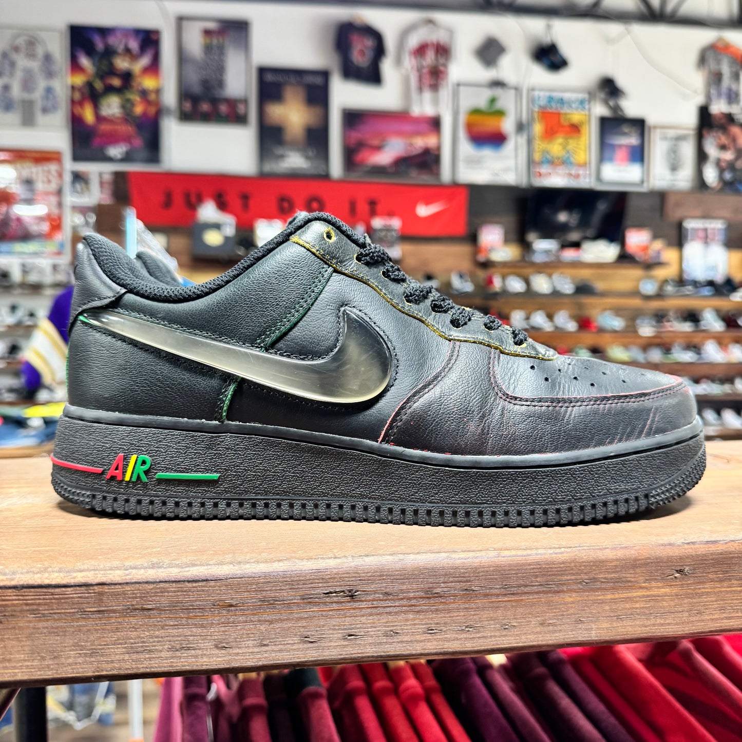 Nike Air Force 1 Low 'By You Rasta' Size 11