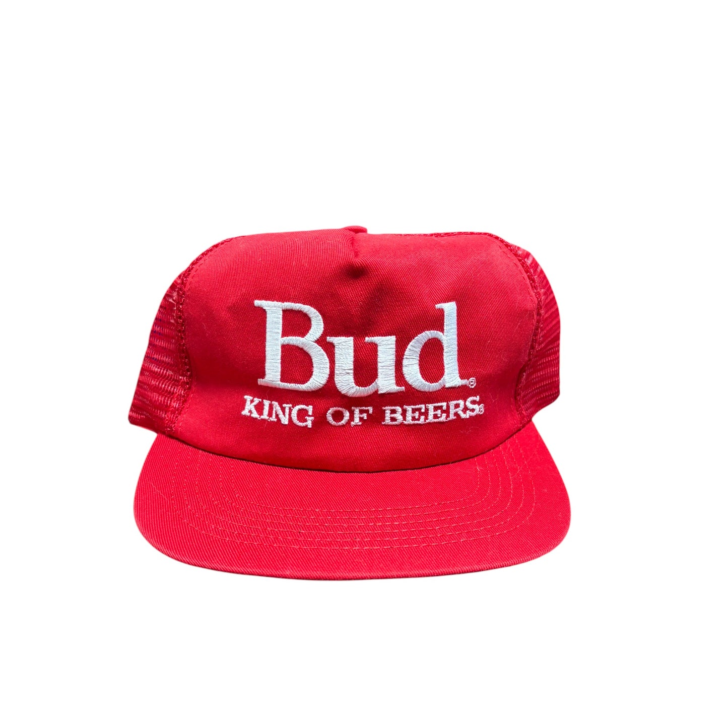 Vintage 90's Budweiser King of Beers Promo Trucker Hat