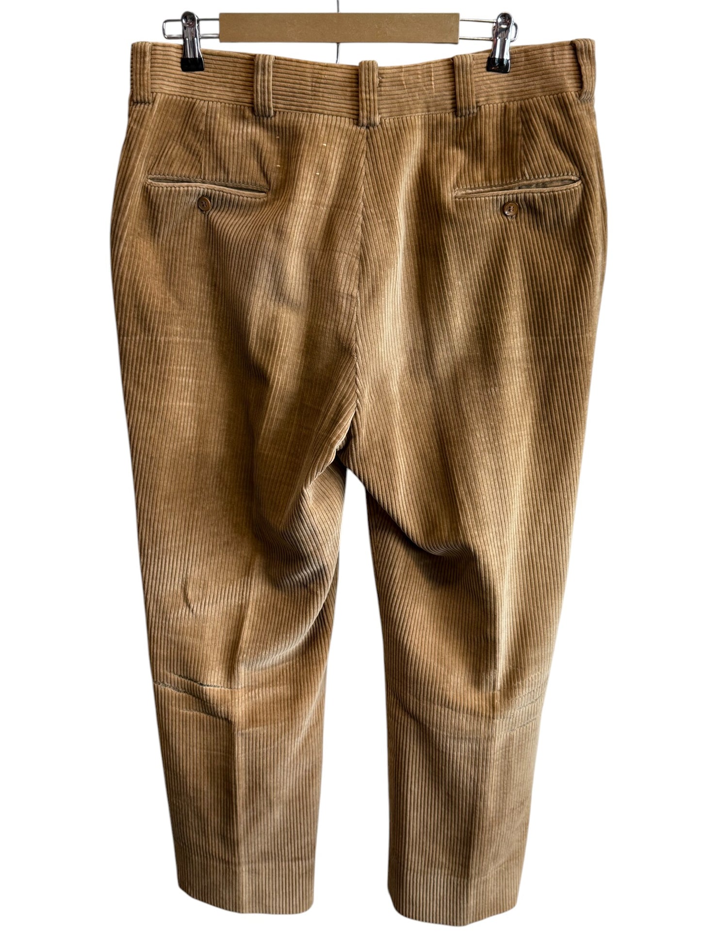 Vintage 60's Abercrombie and Fitch Brown Corduroy Pants Size 36x26