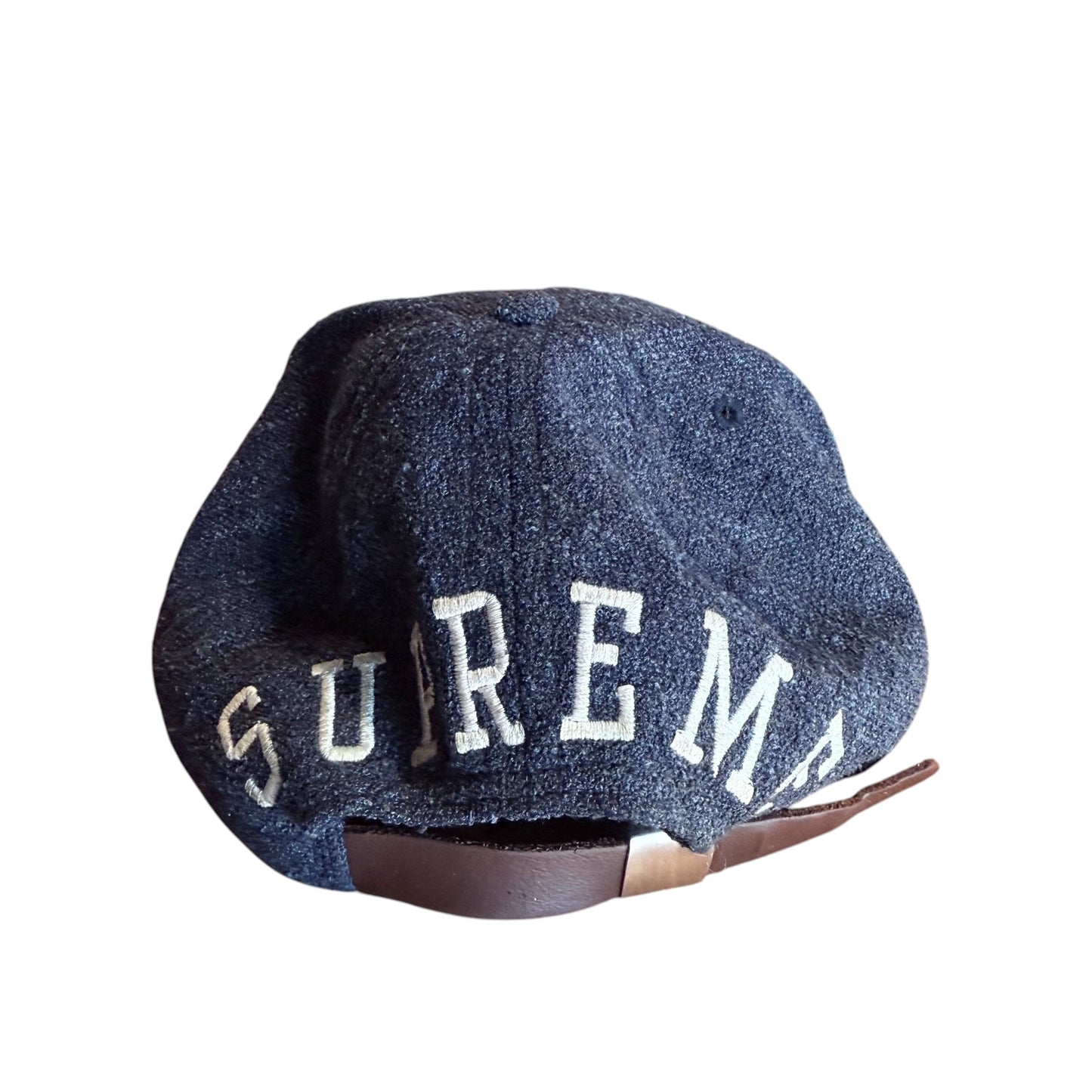 Supreme Embroidered Wool Strapback Hat