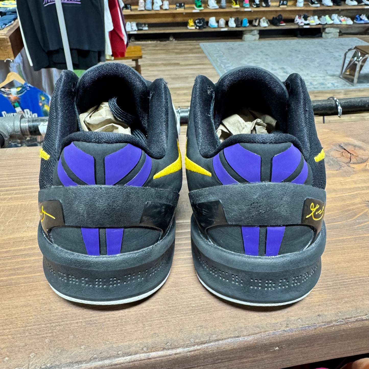 Nike Kobe 8 Protro 'Lakers Away' Size 5Y