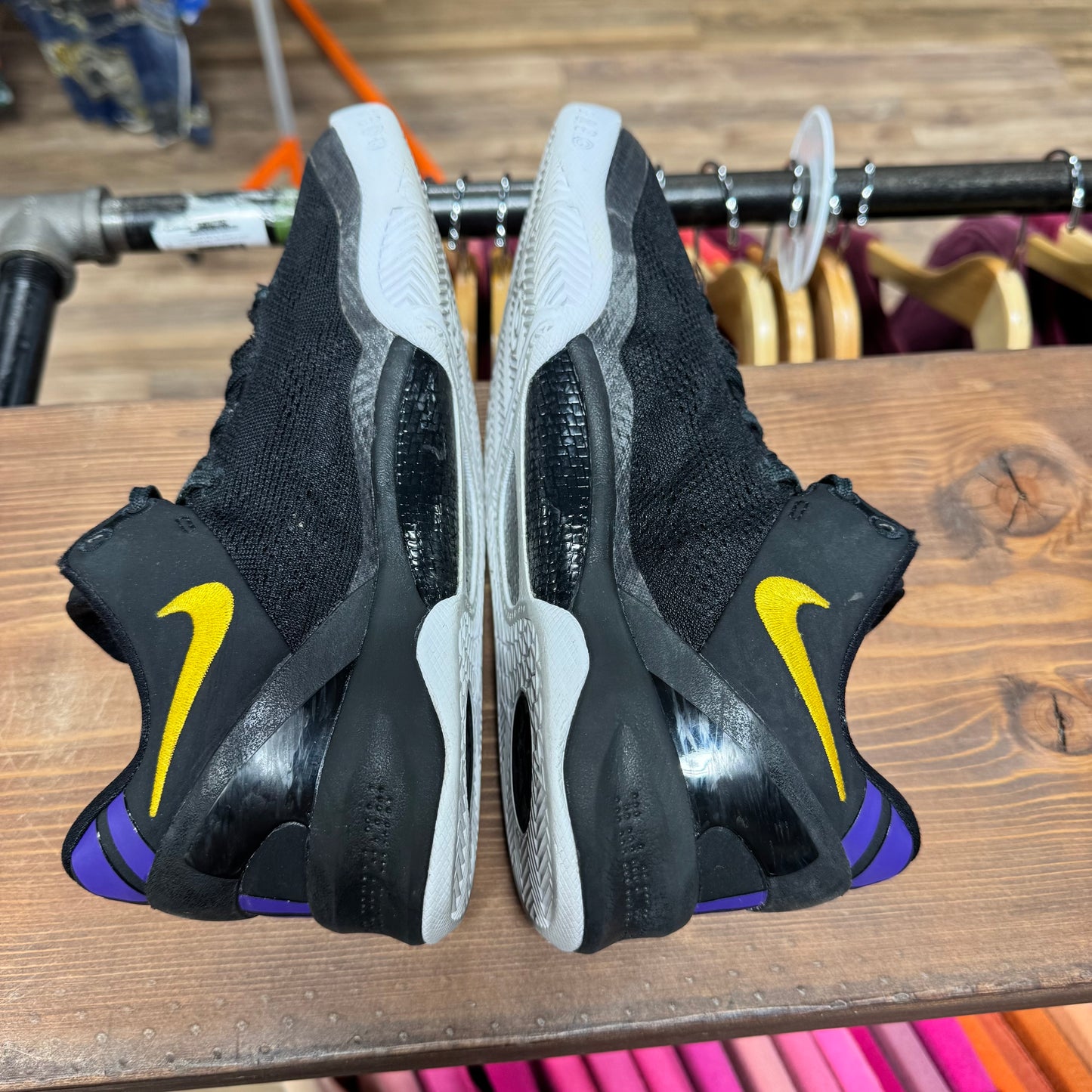 Nike Kobe 8 Protro 'Lakers Away' Size 5Y